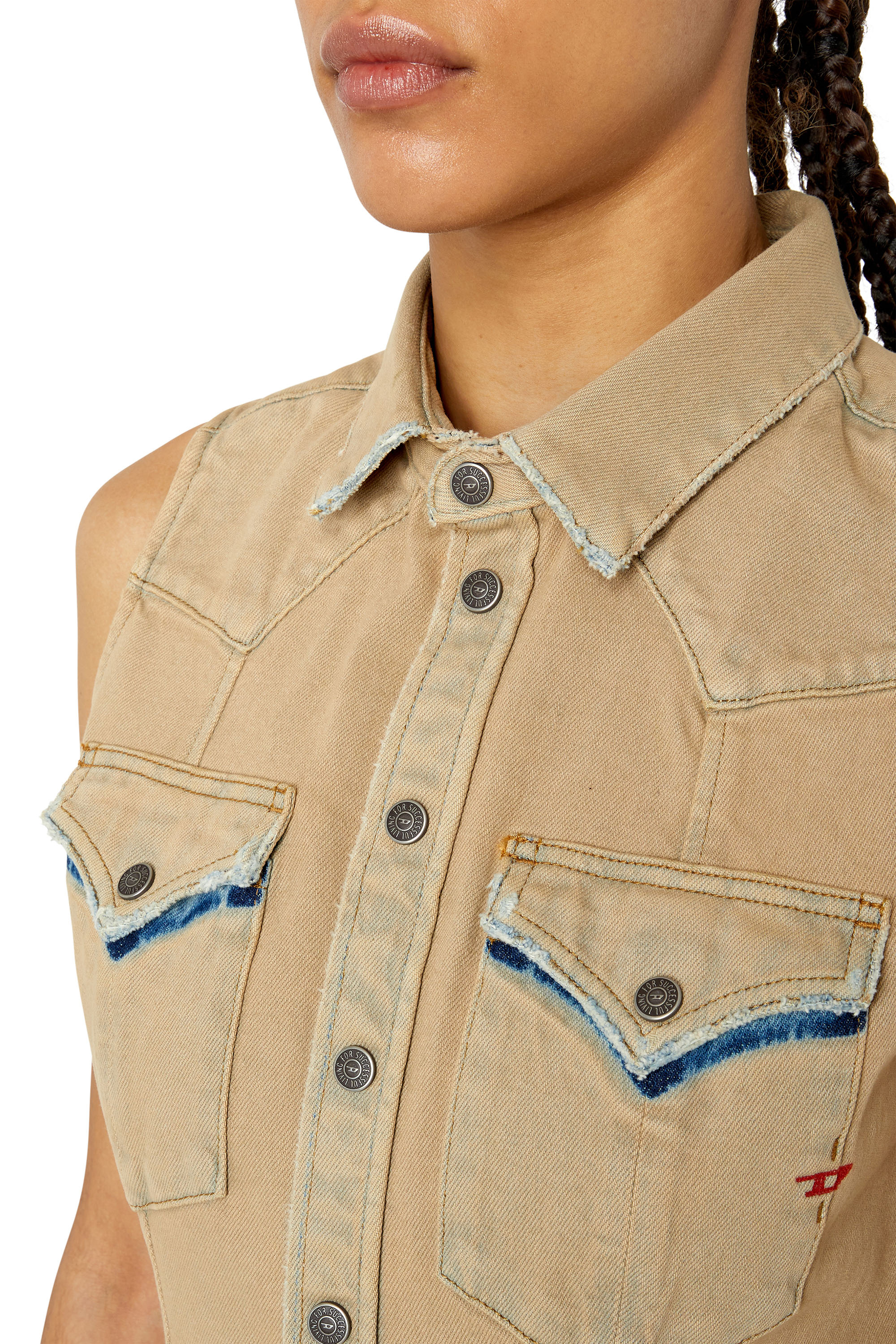DIESEL - DIESEL ディーゼル DE-DESY-C DRESS A04297 デニム