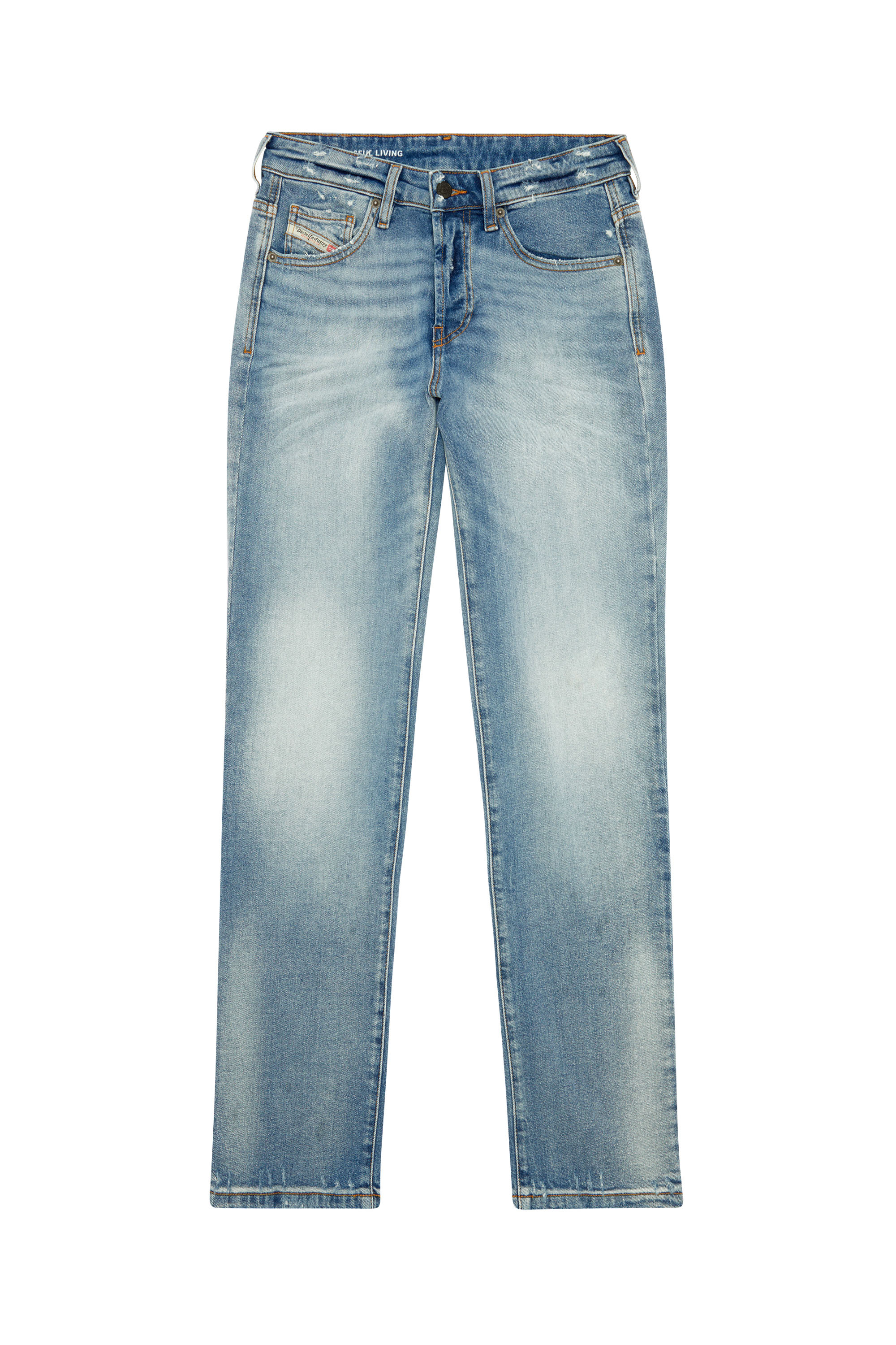 Diesel - Straight Jeans 1989 D-Mine 0PFAR, ライトブルー - Image 6