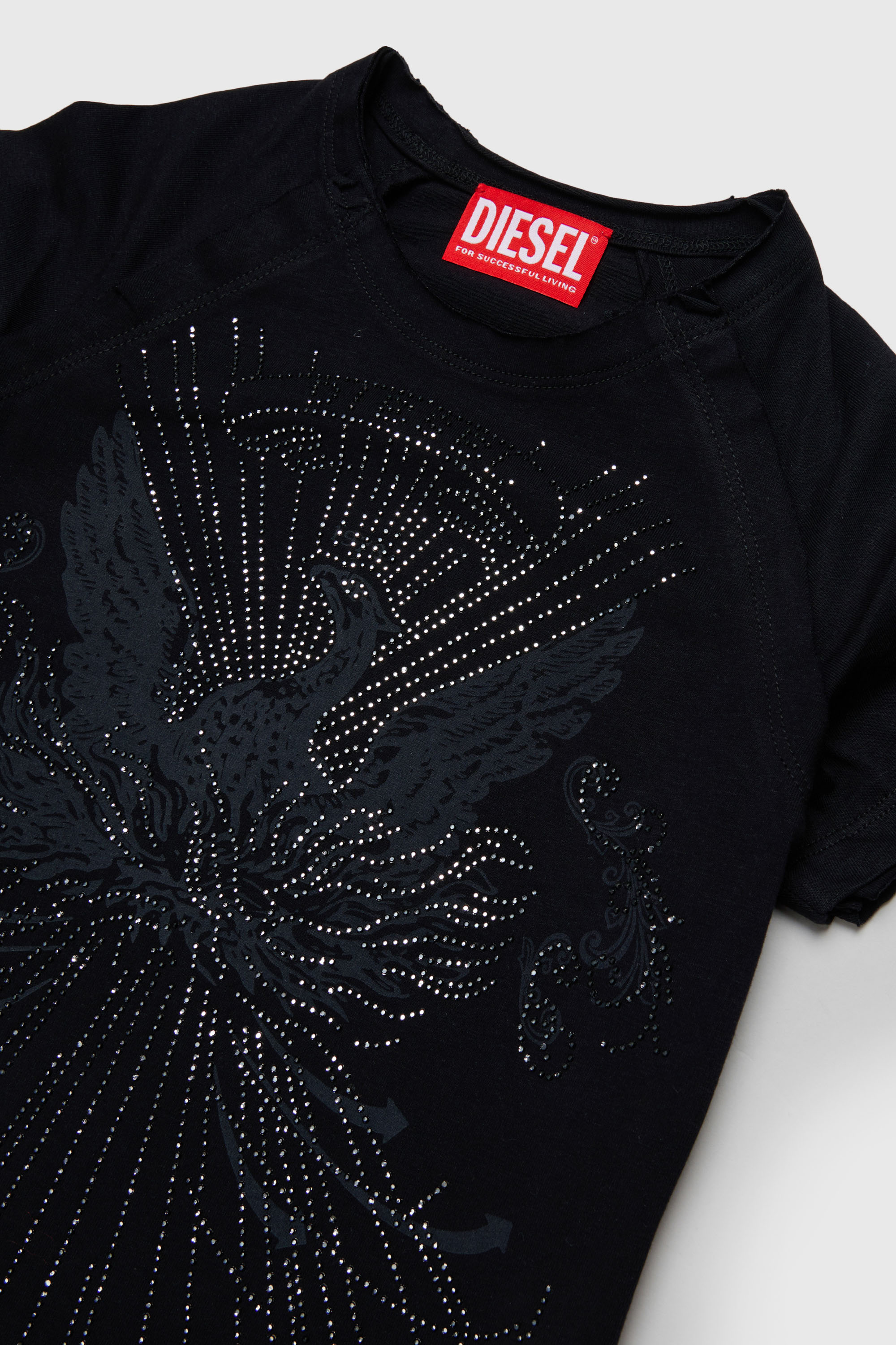 Diesel - TAROWEENA, Female's Tシャツ in ブラック - 3