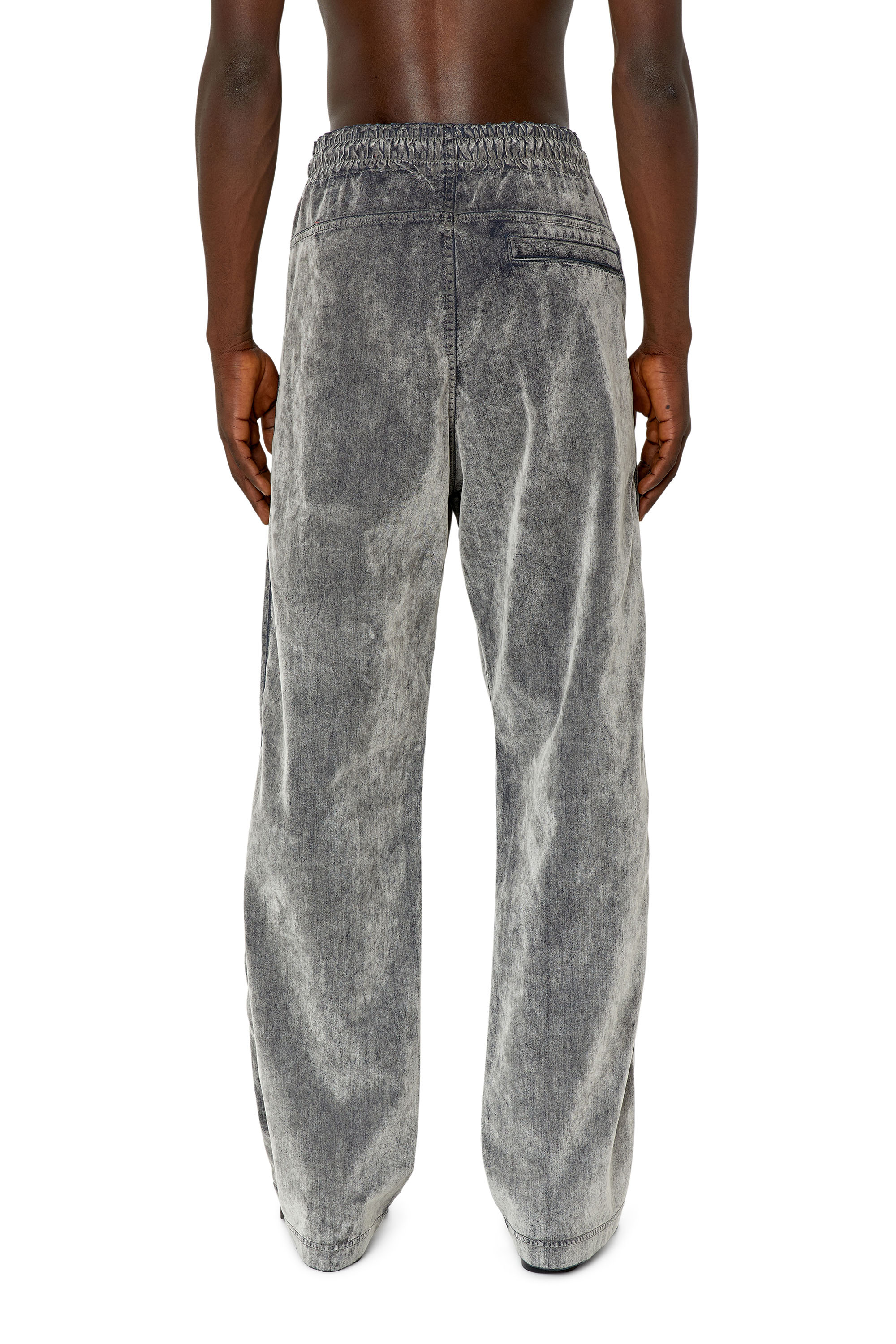 Diesel - Straight D-Martians Track Denim 068CF, ライトグレー - Image 3