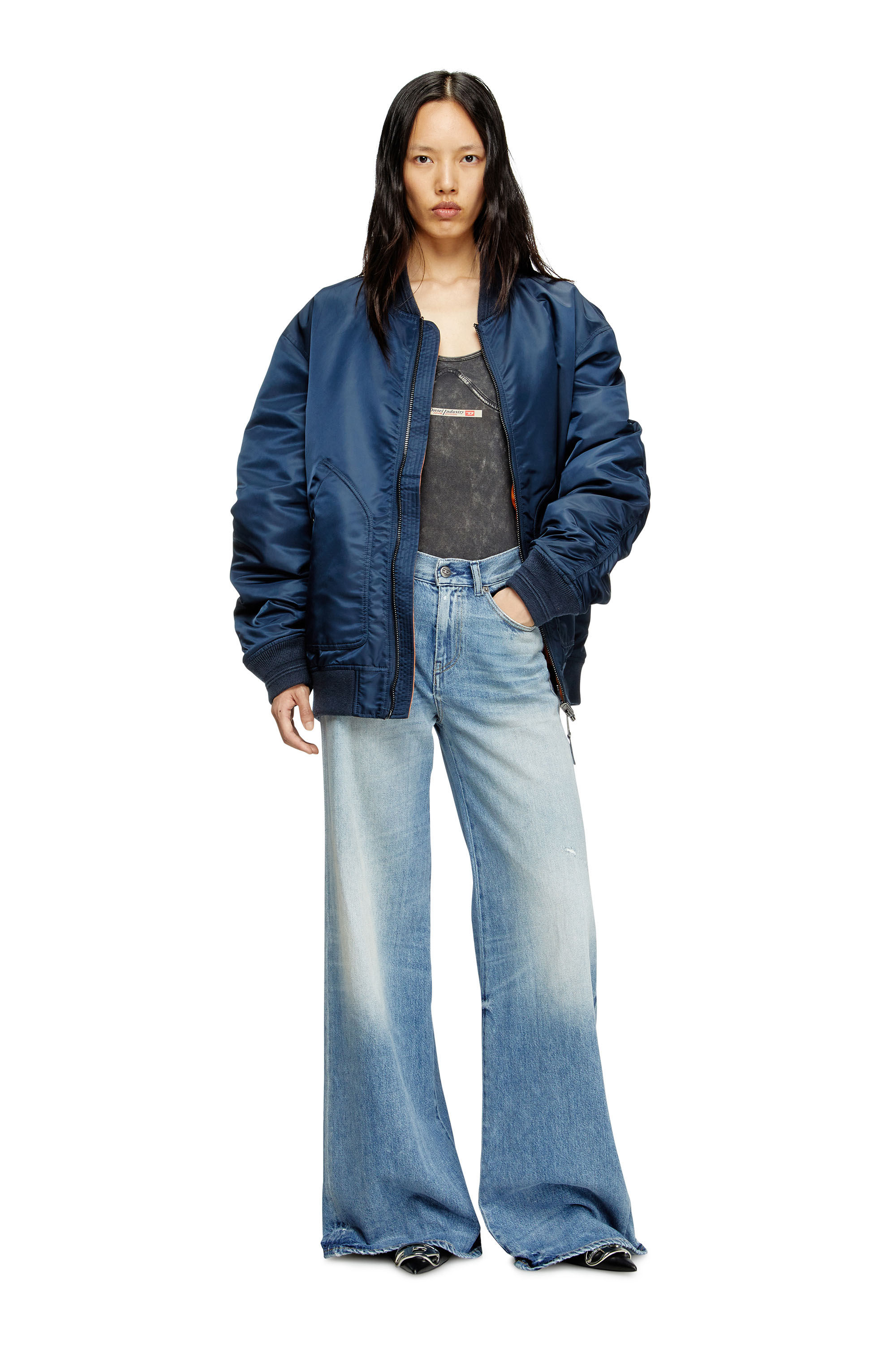 Diesel - Female's Flare Jeans 1978 D-Akemi 09M07, ライトブルー - 1