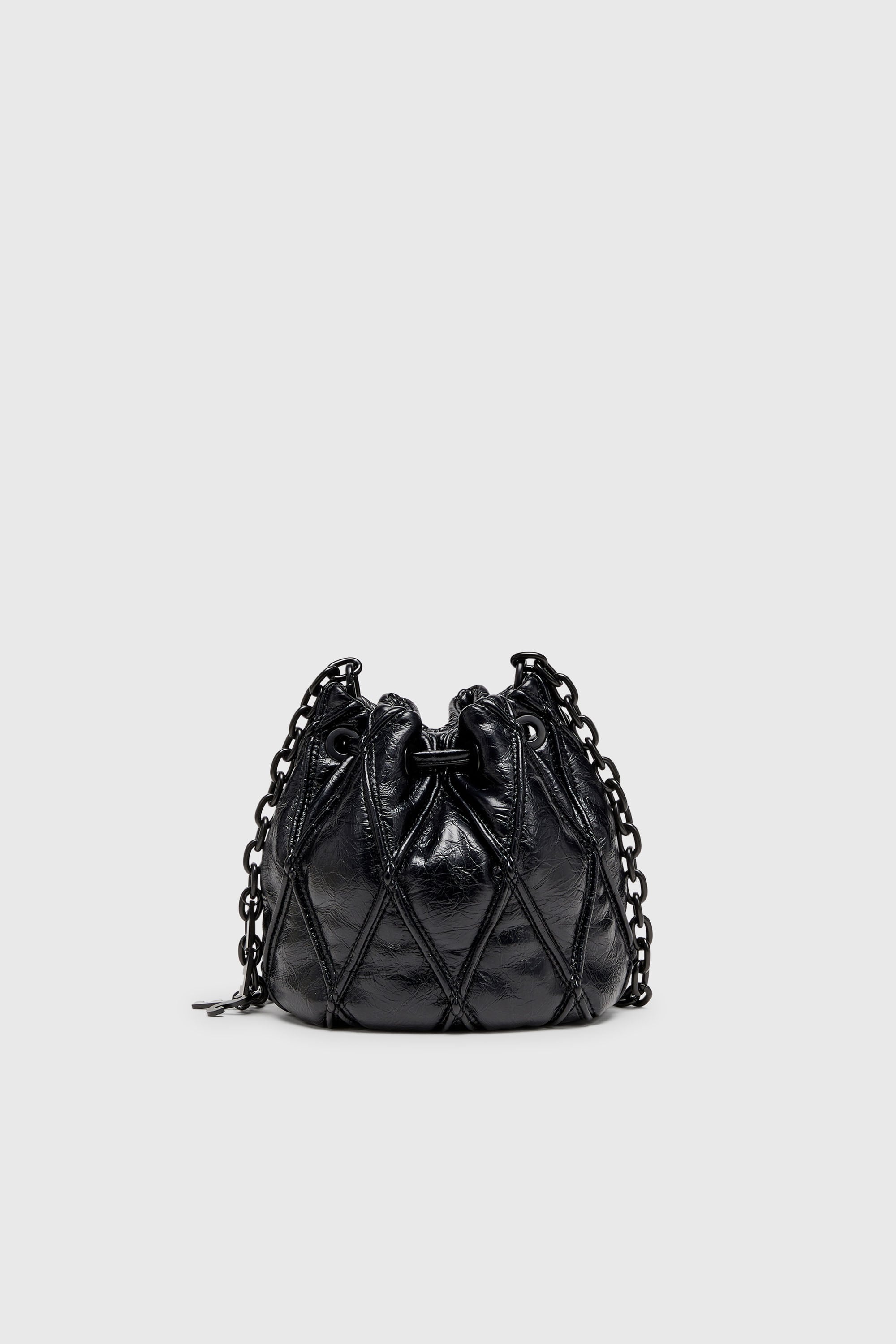 Diesel - CHARM-D BUCKET S, Female's バケットバッグ  S in ブラック - 2