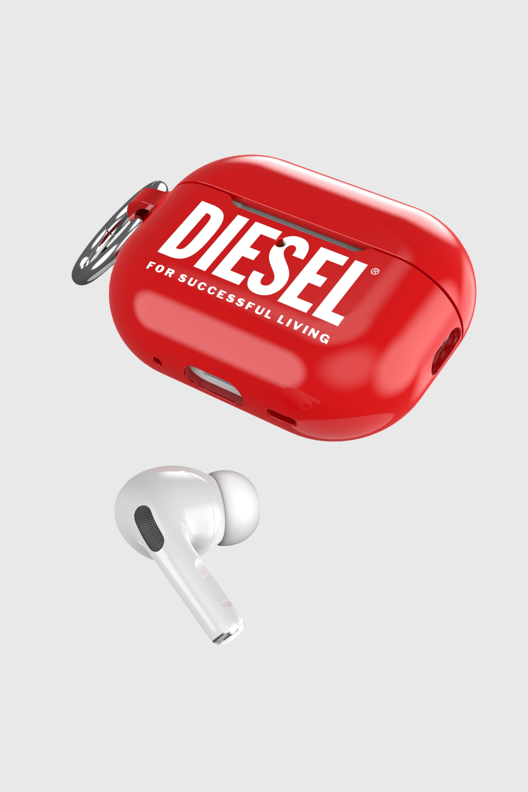 Diesel - 60066 AOP CASE, Unisex's AirPods Pro / Pro 2 in レッド - 4