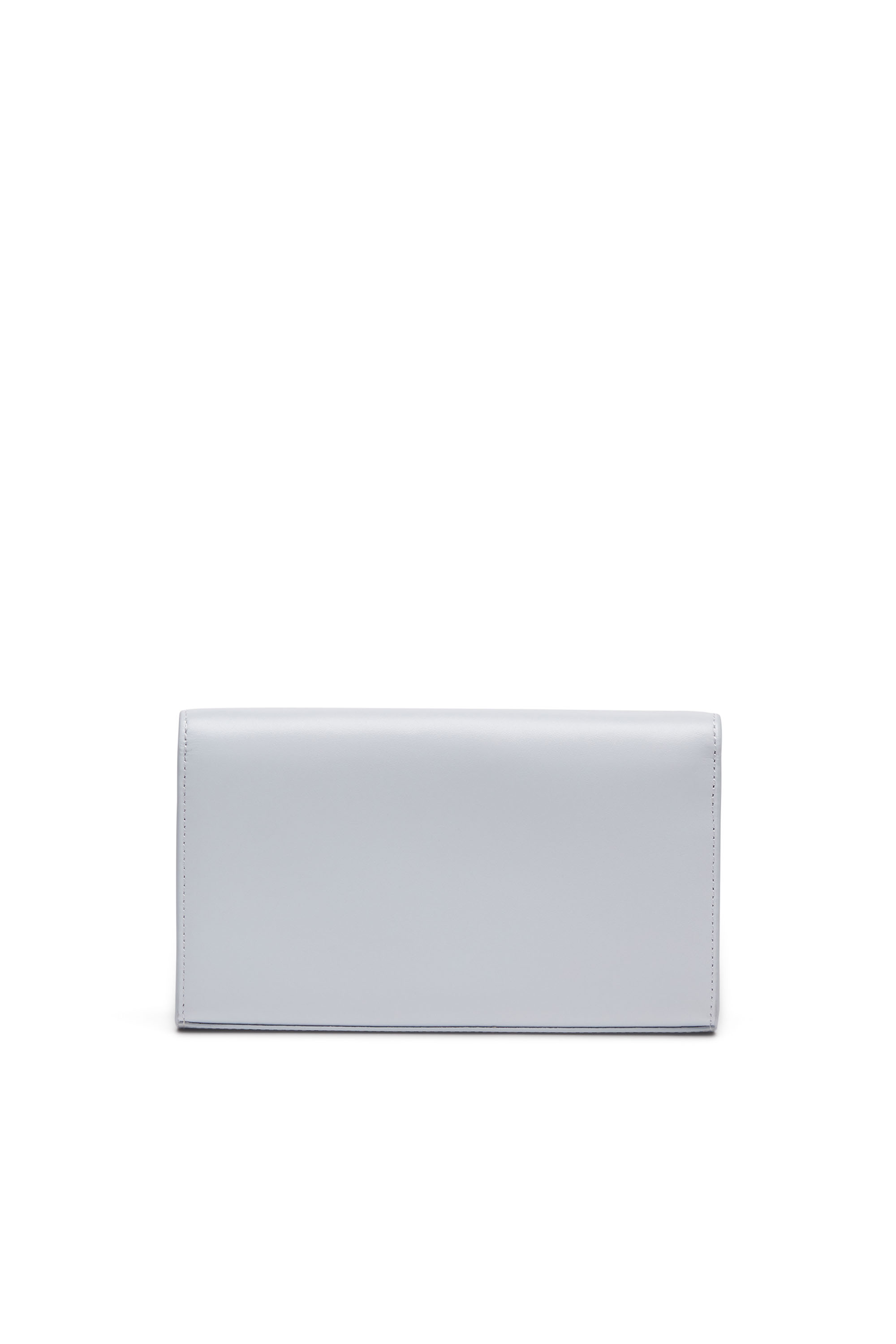 Diesel - 1DR WALLET STRAP, Female's Wallet purse in pastel leather in ライトブルー - 2