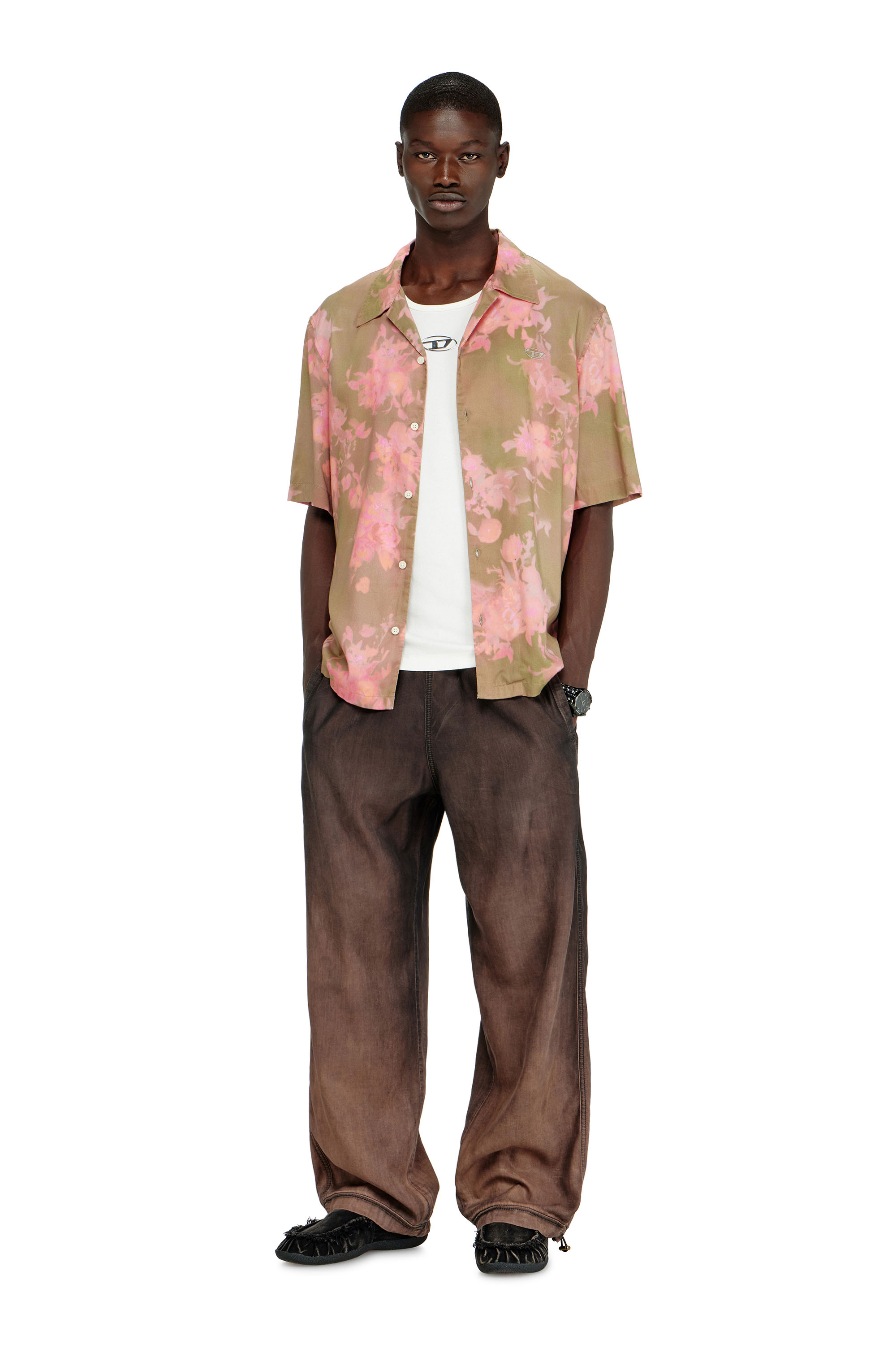 Diesel - S-BRAD-QMCE, Male's 半袖シャツ in null - 2