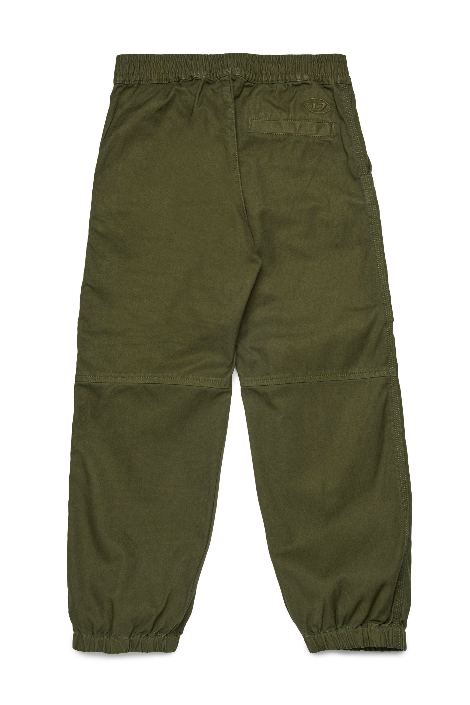 Diesel - PDANZEL, Unisex's Cotton cargo pants with multiple pockets in グリーン - 2