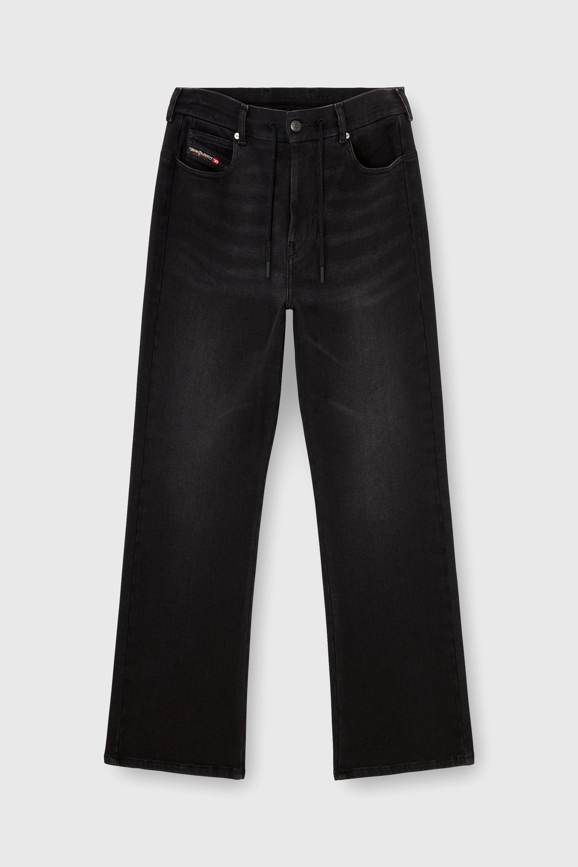 Diesel - Female's Regular 2071 D-Meel Joggjeans&reg; 09P90, ブラック/ダークグレー - 2