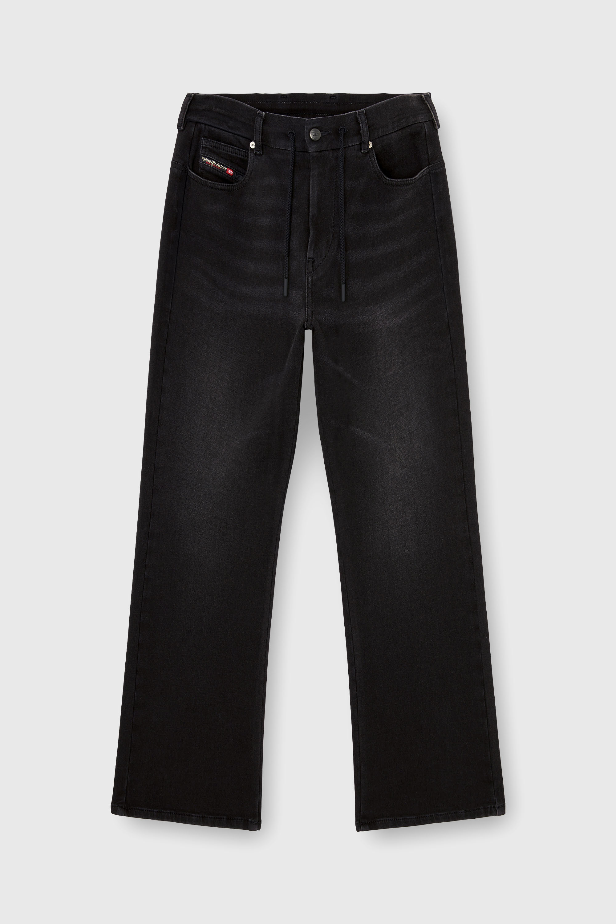 Diesel - Female's Regular 2071 D-Meel Joggjeans&reg; 09P90, ブラック/ダークグレー - 4