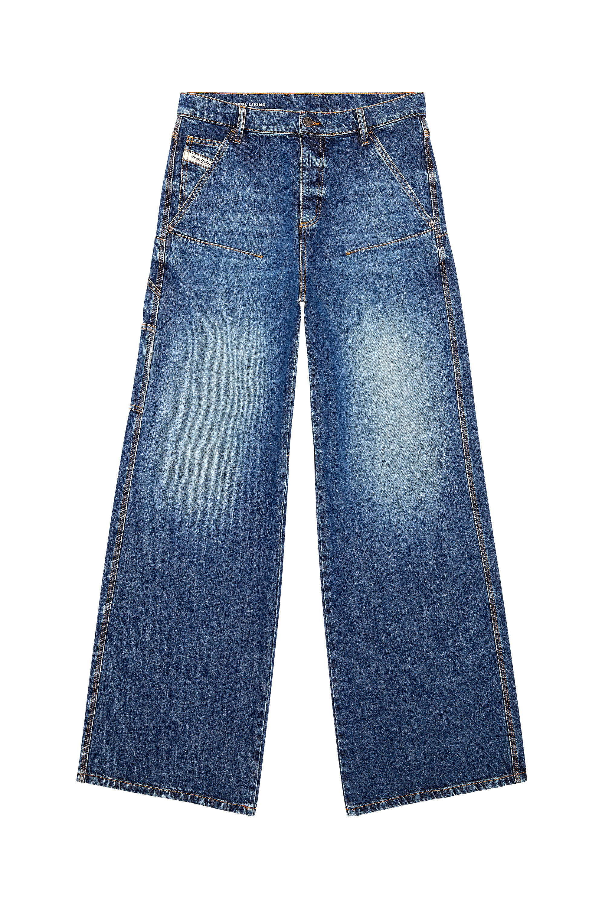 Diesel - Straight Jeans 1996 D-Sire 0HJAW, ダークブルー - Image 5