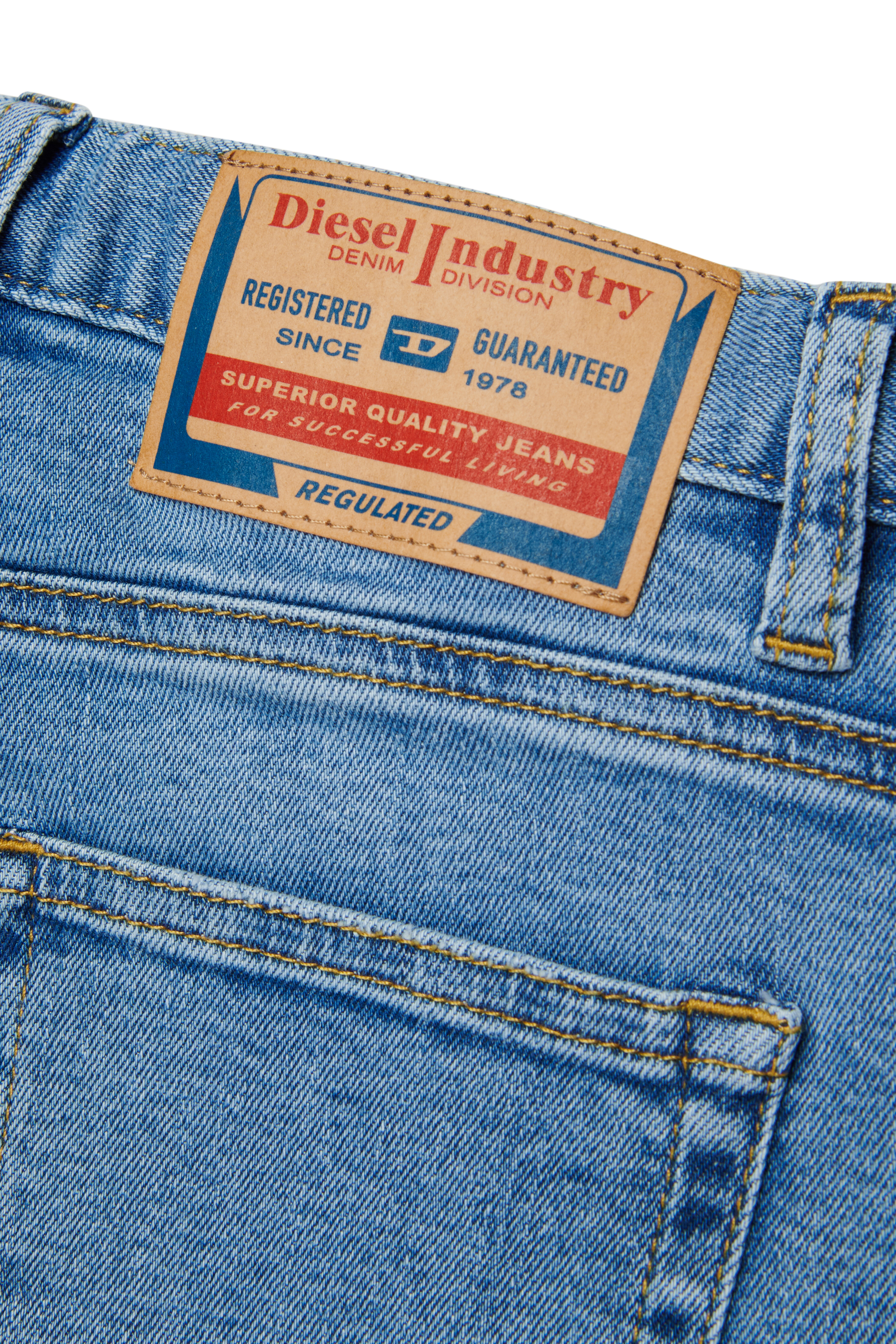 Diesel - D-ARGJX-SHORT-J, Female's デニムショートパンツ in ライトブルー - 4