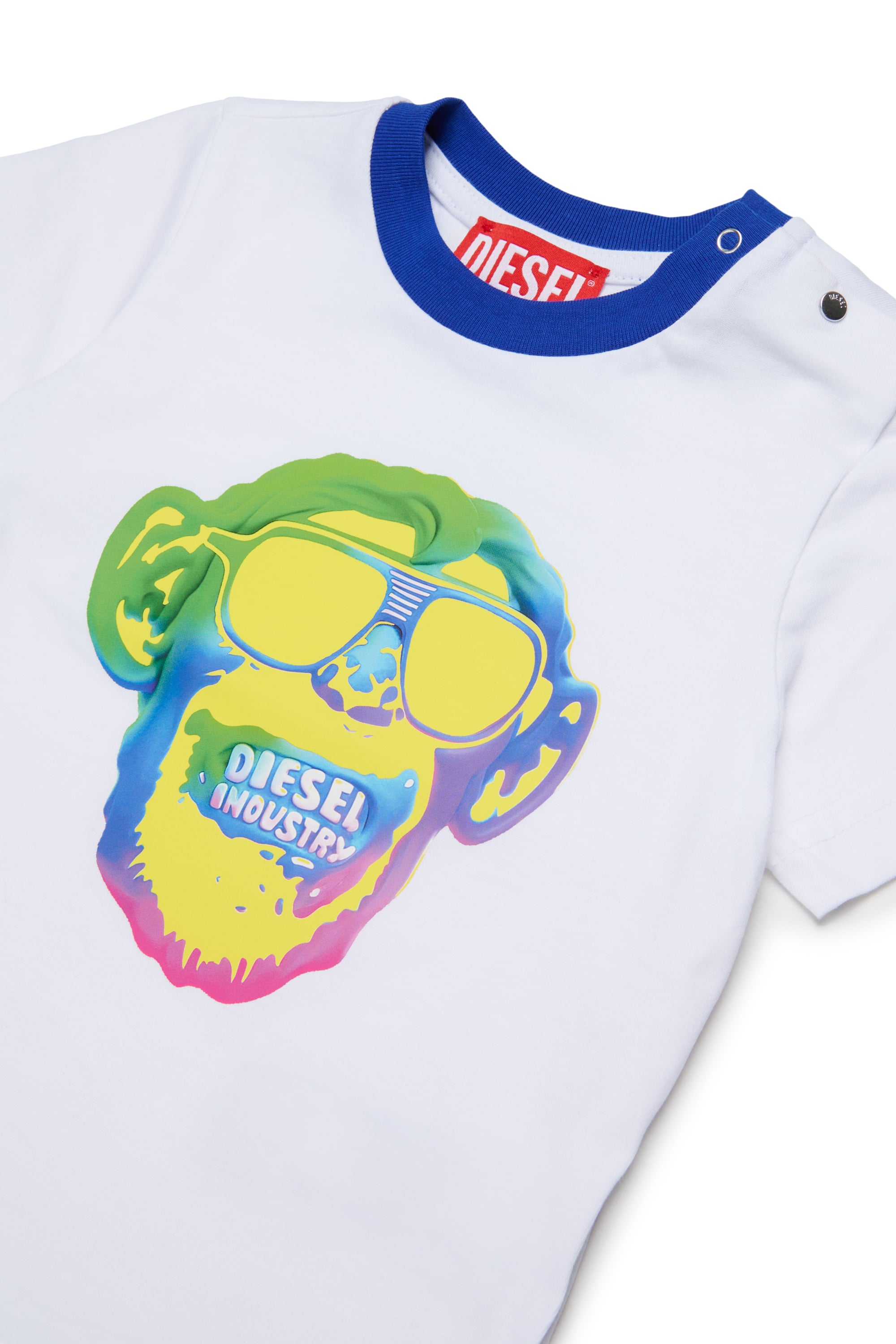 Diesel - TOKEYB, Male's Tシャツ in ホワイト - 3