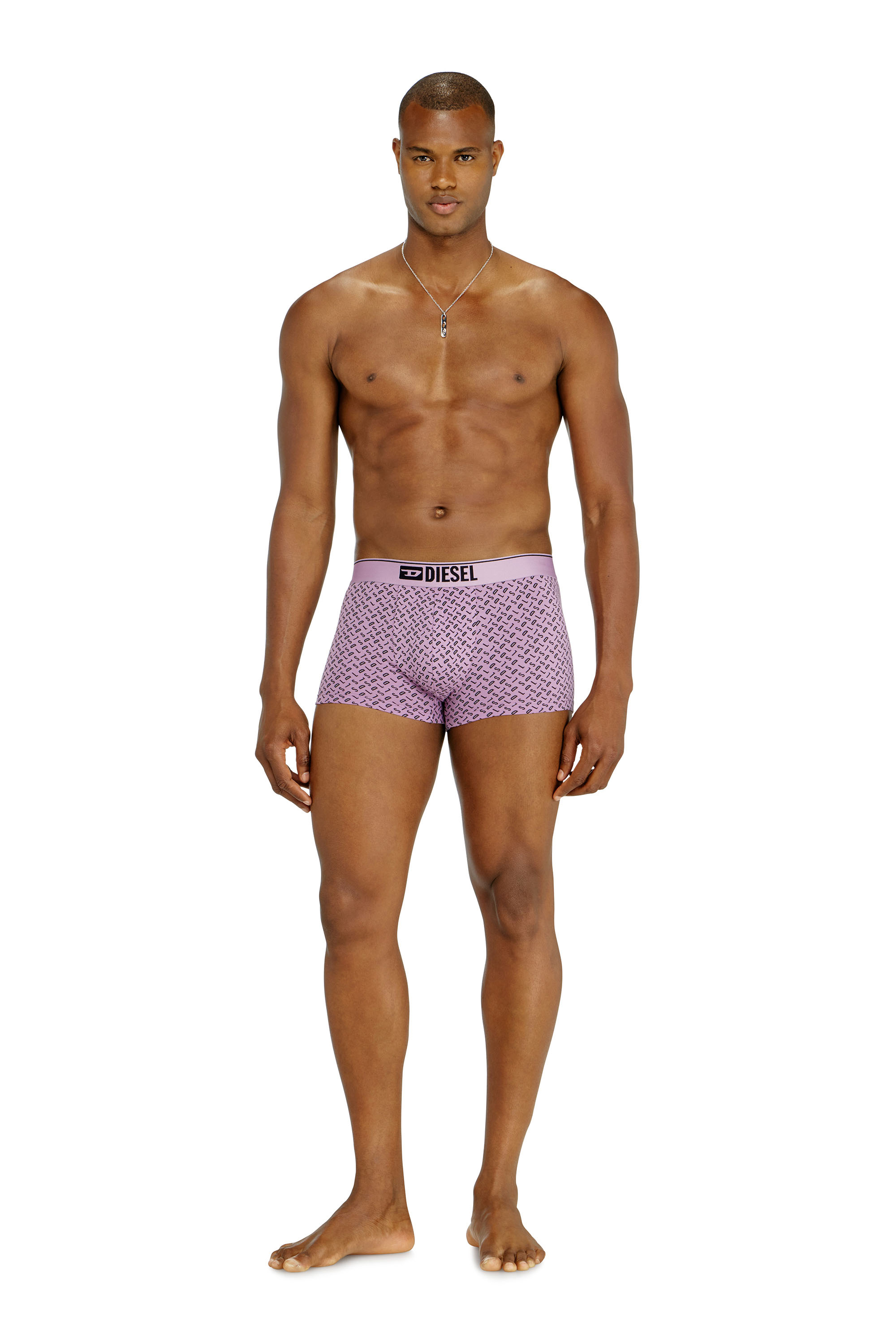 Diesel - DAMIEN-D-BOX-3PACK, Male's ボクサーパンツ 3枚パック in ライラック - 1