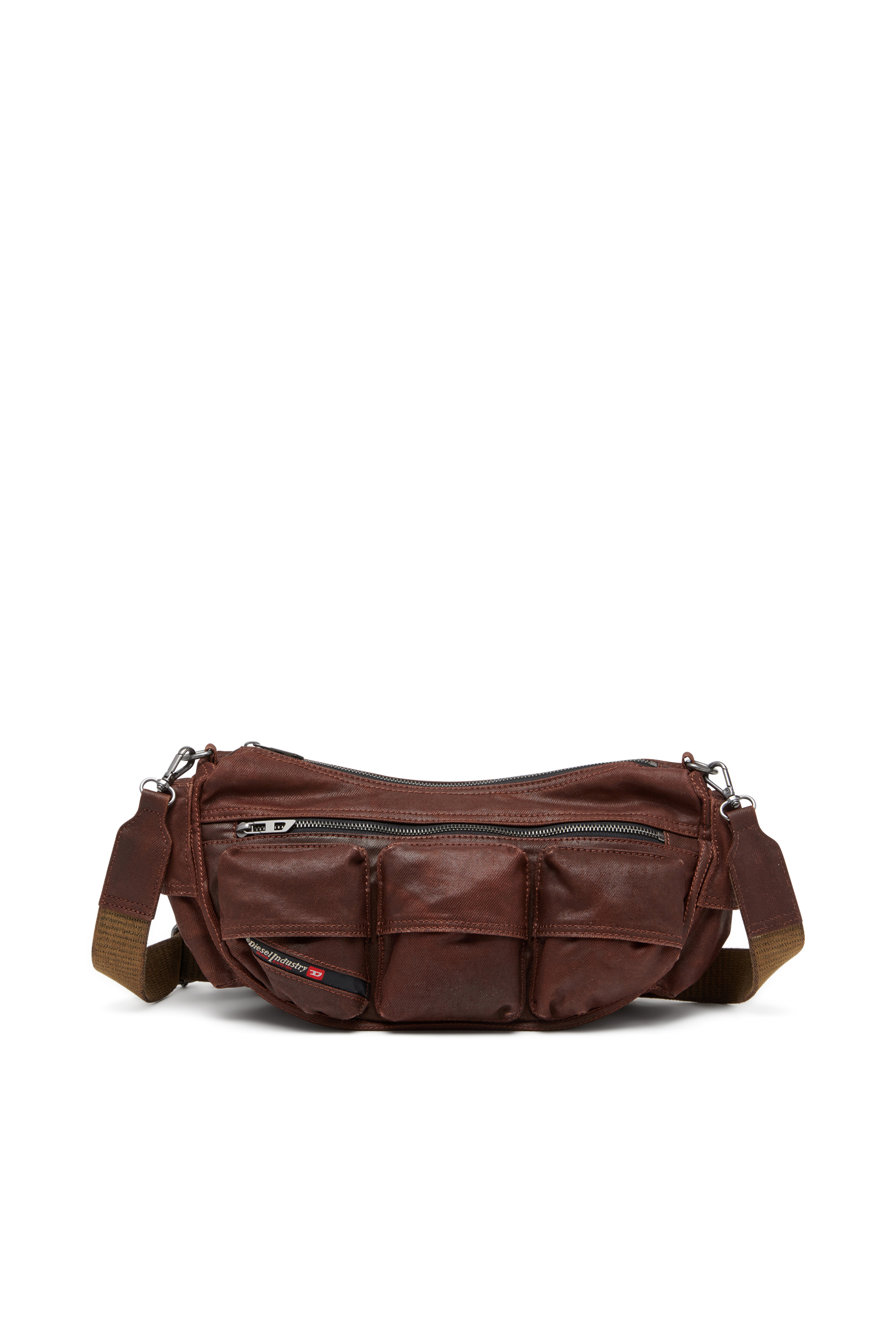 Diesel - MULTI-PKTS SHOULDER BAG X, Unisex's クロスボディバッグ in ブラウン - 1
