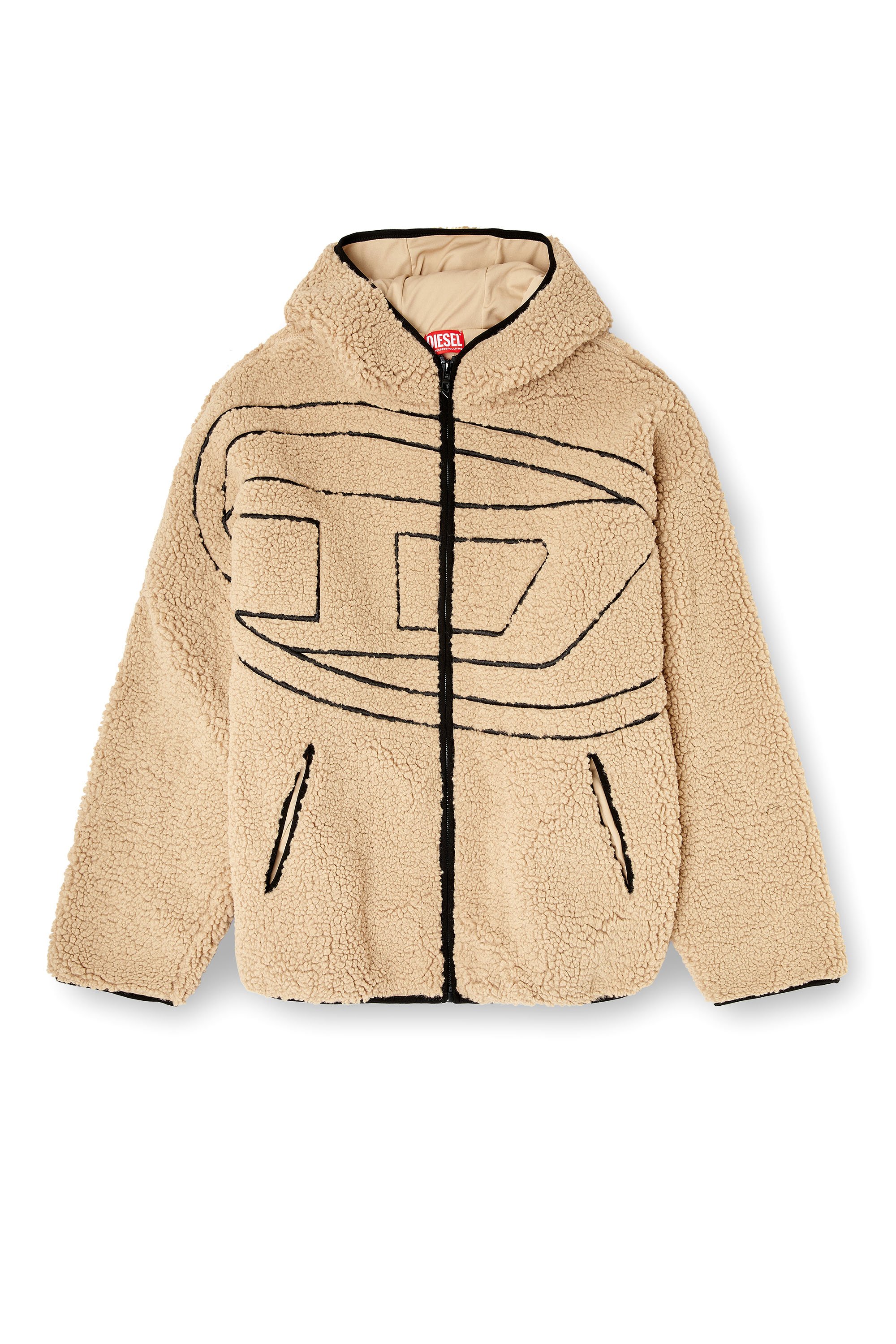 Diesel - S-ZAT, Male's ジャケット in ベージュ - 3