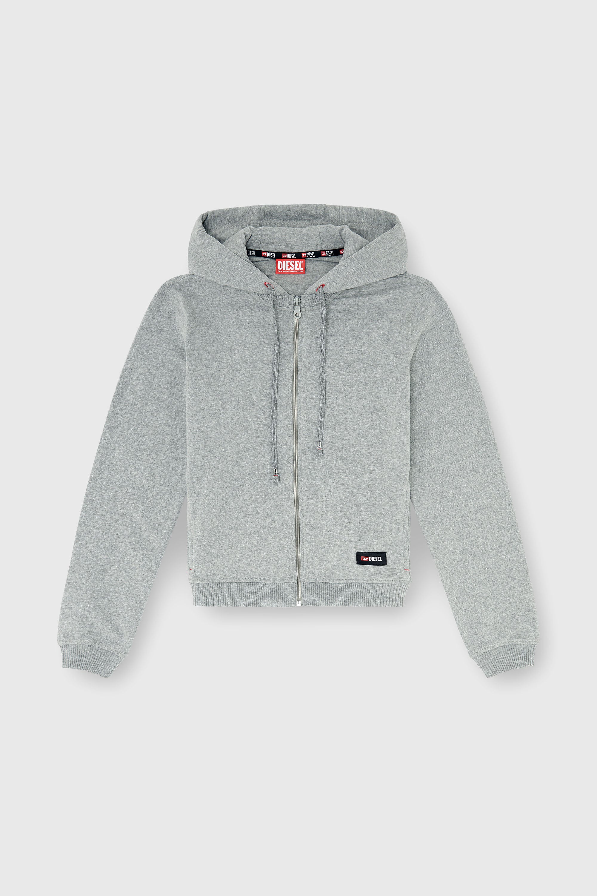 Diesel - HARRIET-D-CORE, Female's ジップアップパーカー in グレー - 2