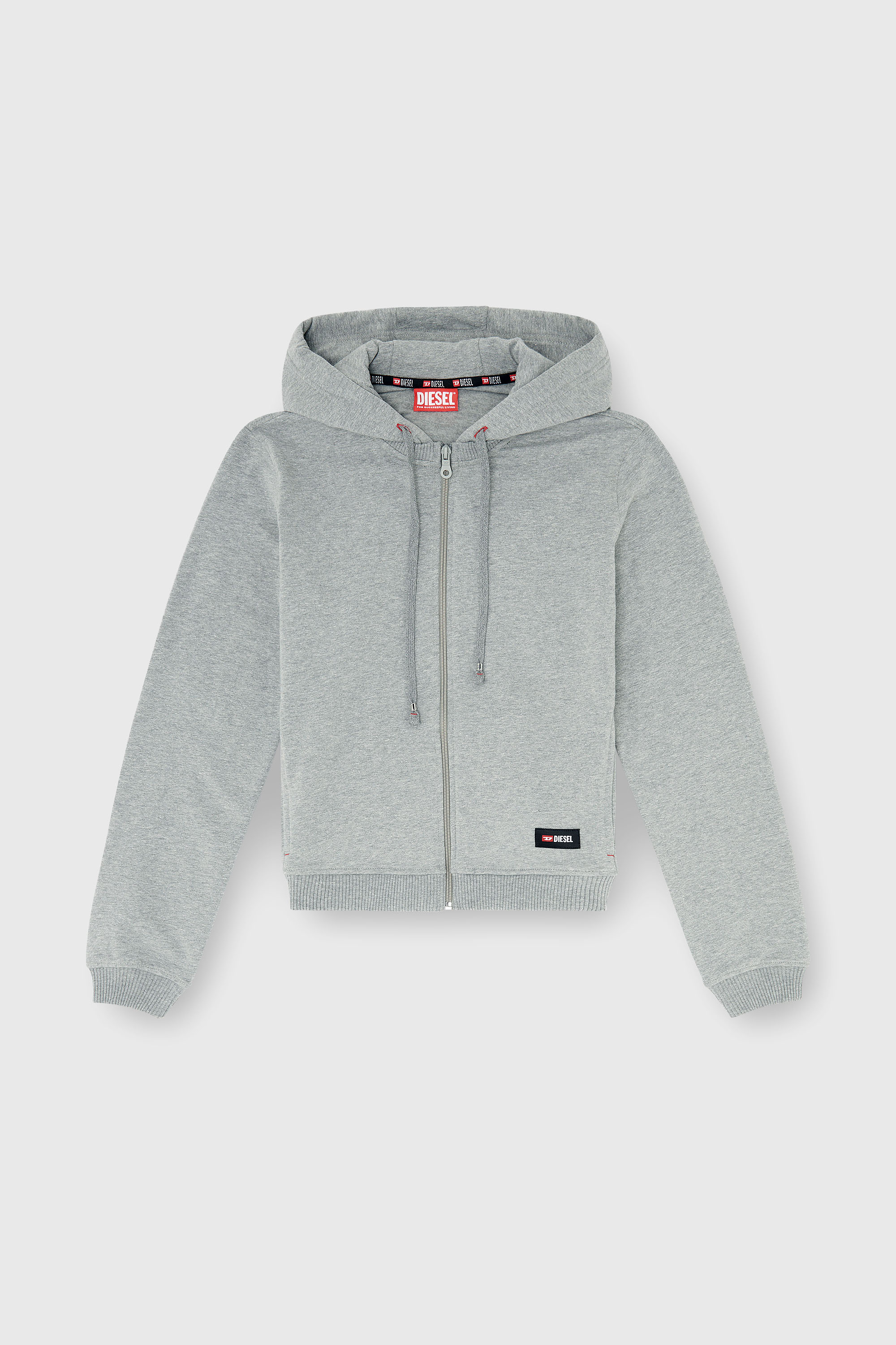 Diesel - HARRIET-D-CORE, Female's ジップアップパーカー in グレー - 2