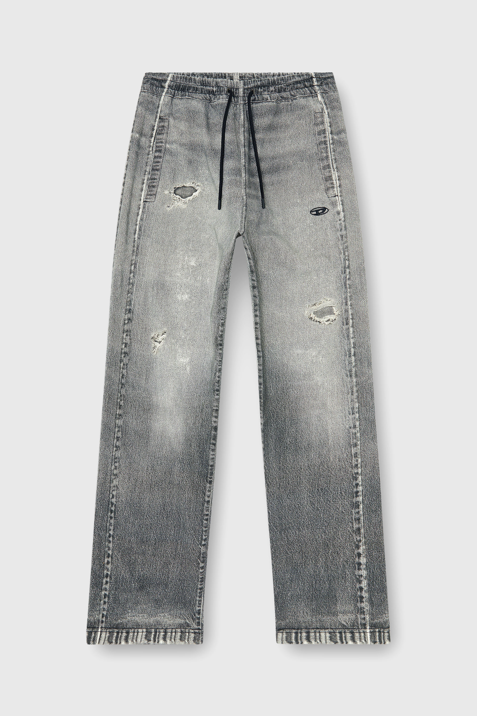 Diesel - Unisex's Relaxed D-Martyans Track Denim 068US, グレー - 3