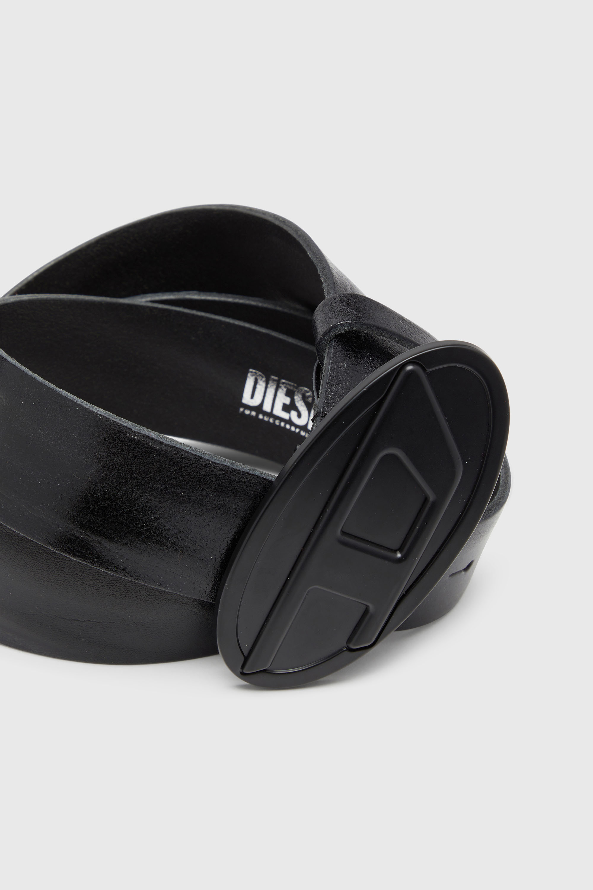 Diesel - B-1DR 2.0, Male's レザーベルト in ブラック - 3