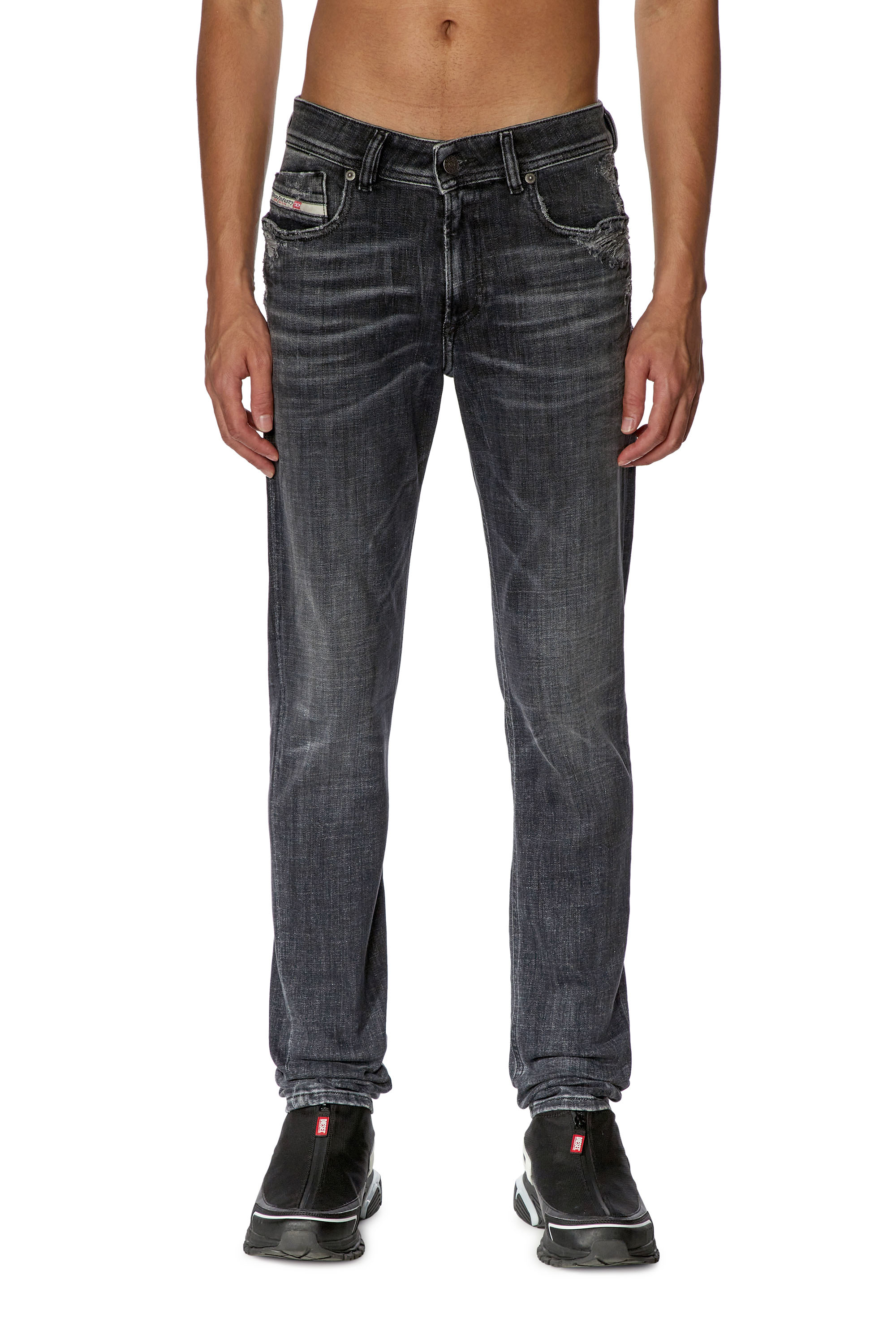 Diesel - Skinny Jeans 1979 Sleenker 09G37, ブラック/ダークグレー - Image 2