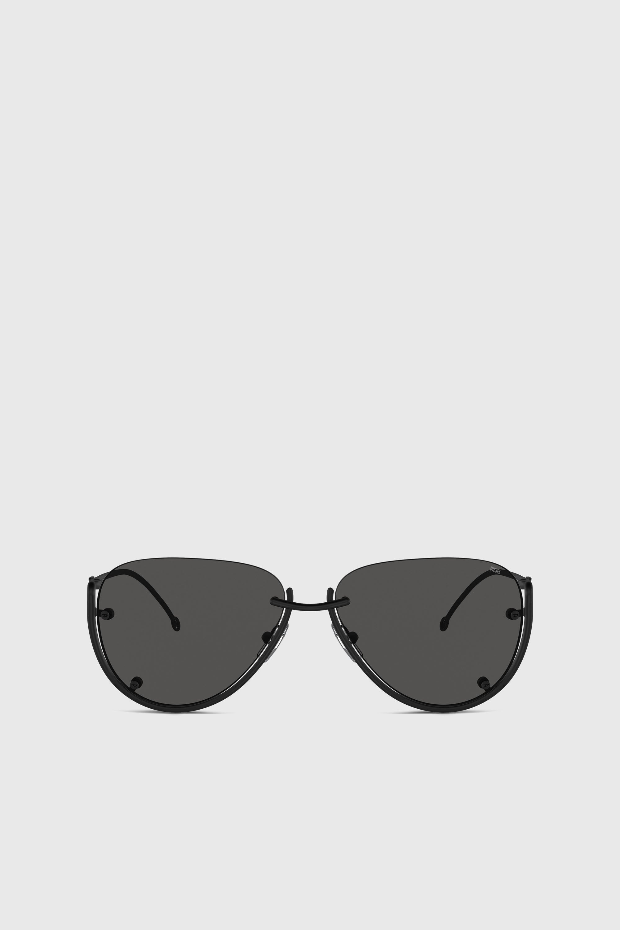 Diesel - 0DL1003, Unisex's サングラス in ブラック - 1
