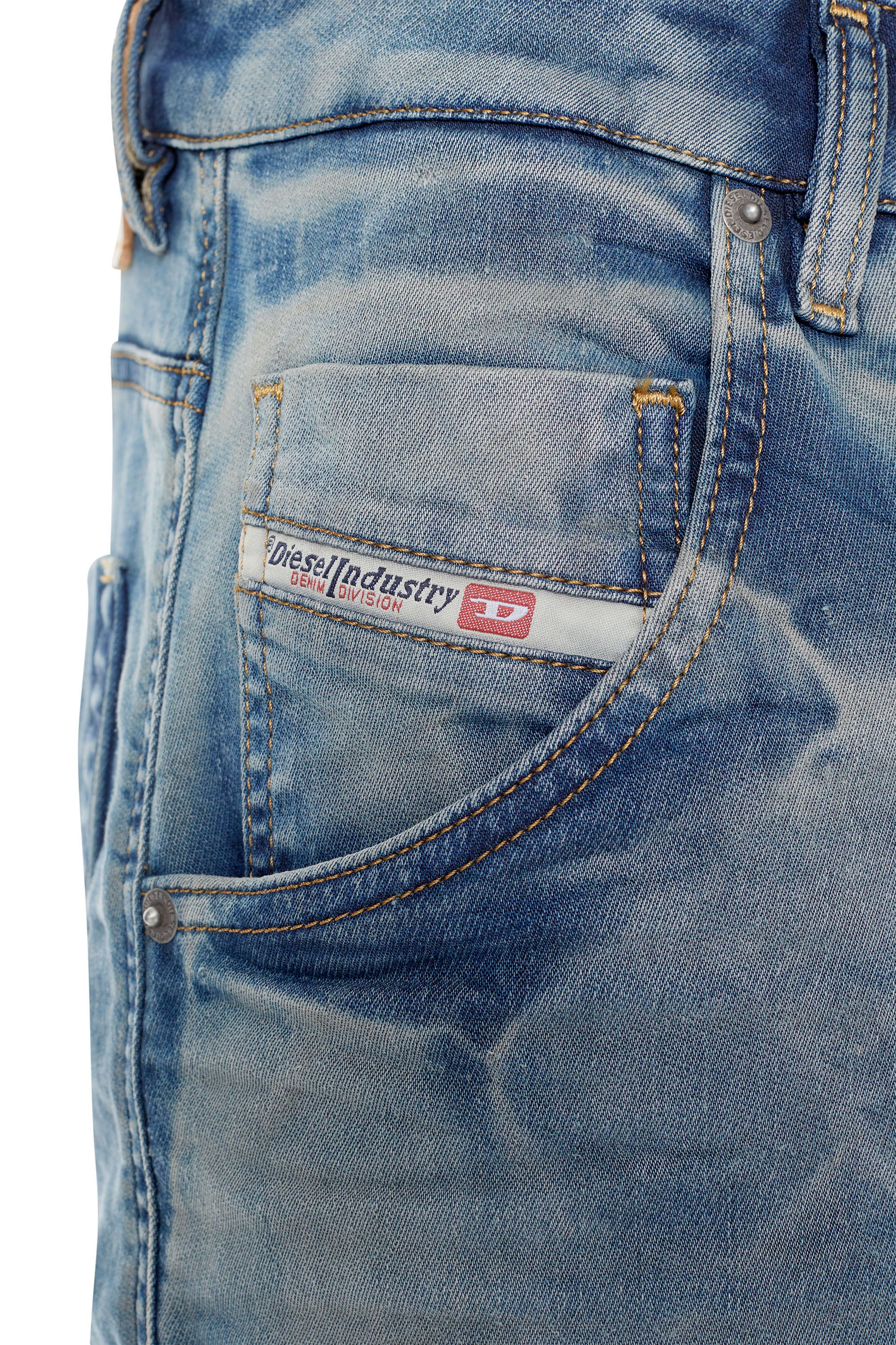 Diesel - Tapered 2030 D-Krooley Joggjeans® 068BD, ミディアムブルー - Image 3