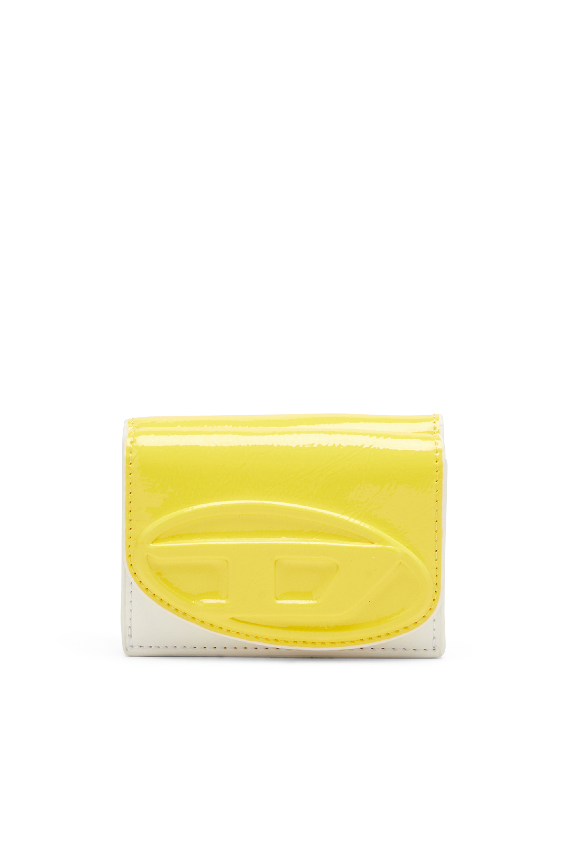 Diesel - 1DR TRI FOLD COIN XS II, Female's 三つ折りウォレット in イエロー - 1