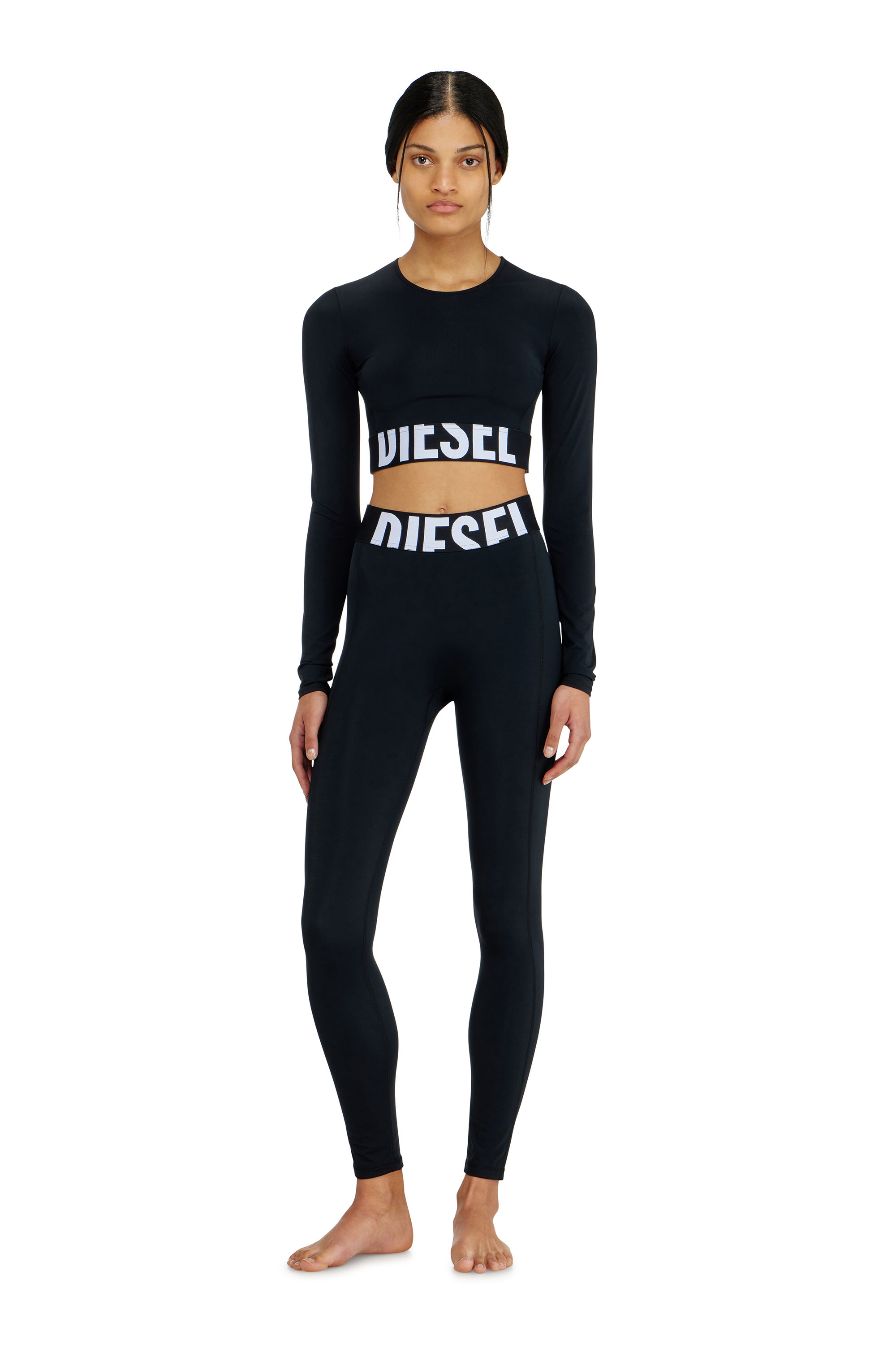 Diesel - ADELINE-D-POP, Female's レギンス in ブラック - 1