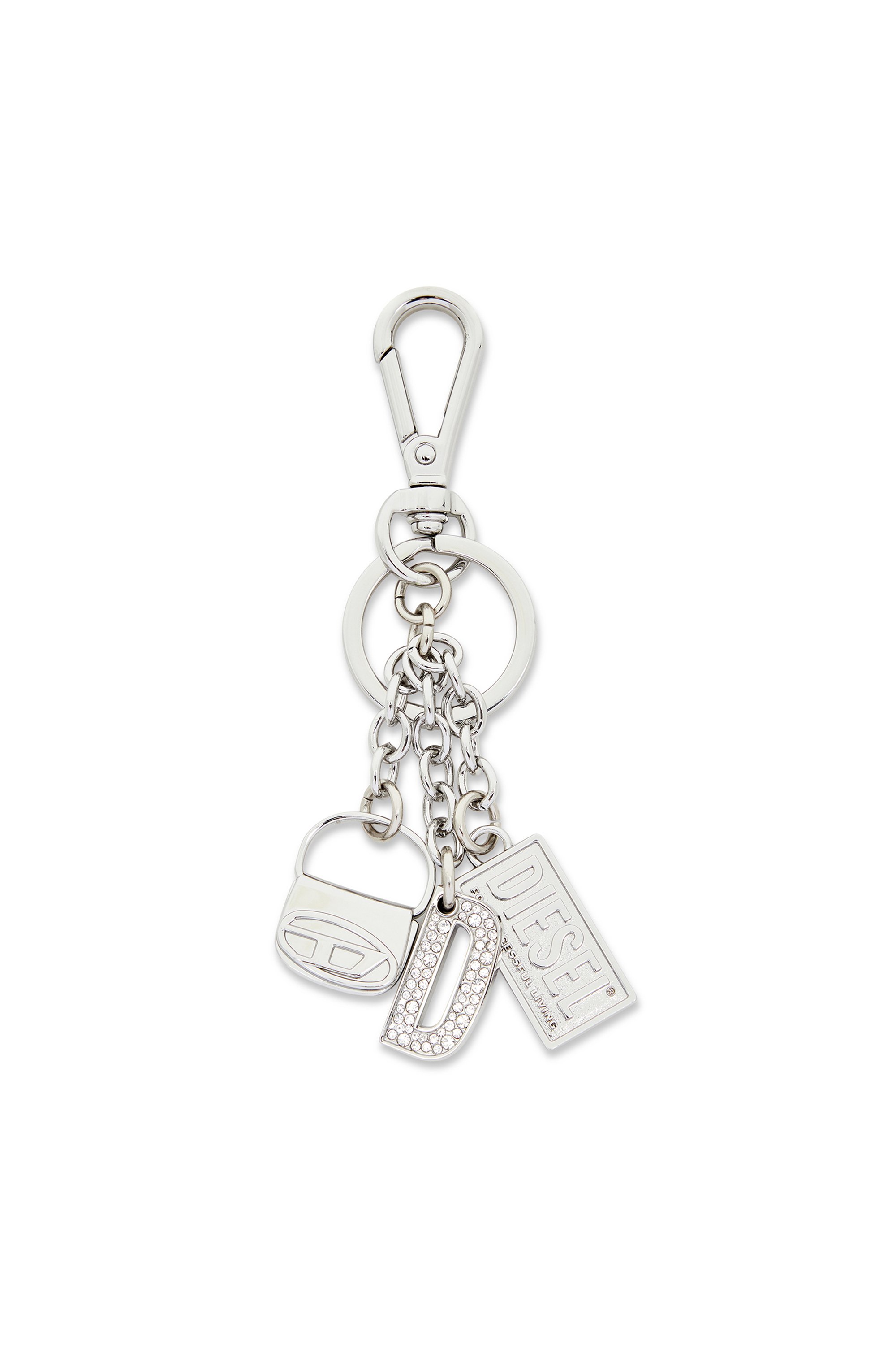 Diesel - 1DR KEY MULTICHARM, Female's マルチチャーム in シルバー - 1