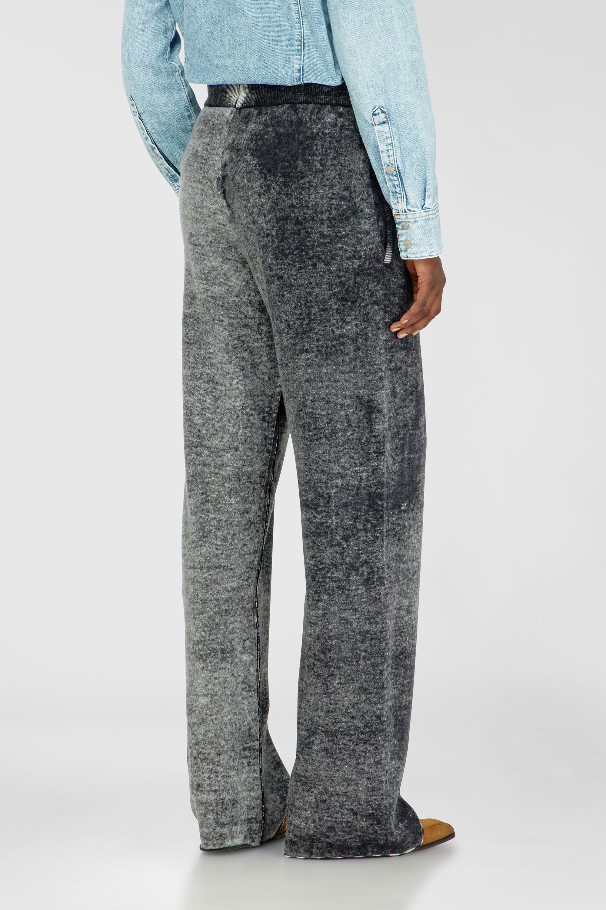 Diesel - M-HONORINE, Female's ニットパンツ in ダークグレー - 4