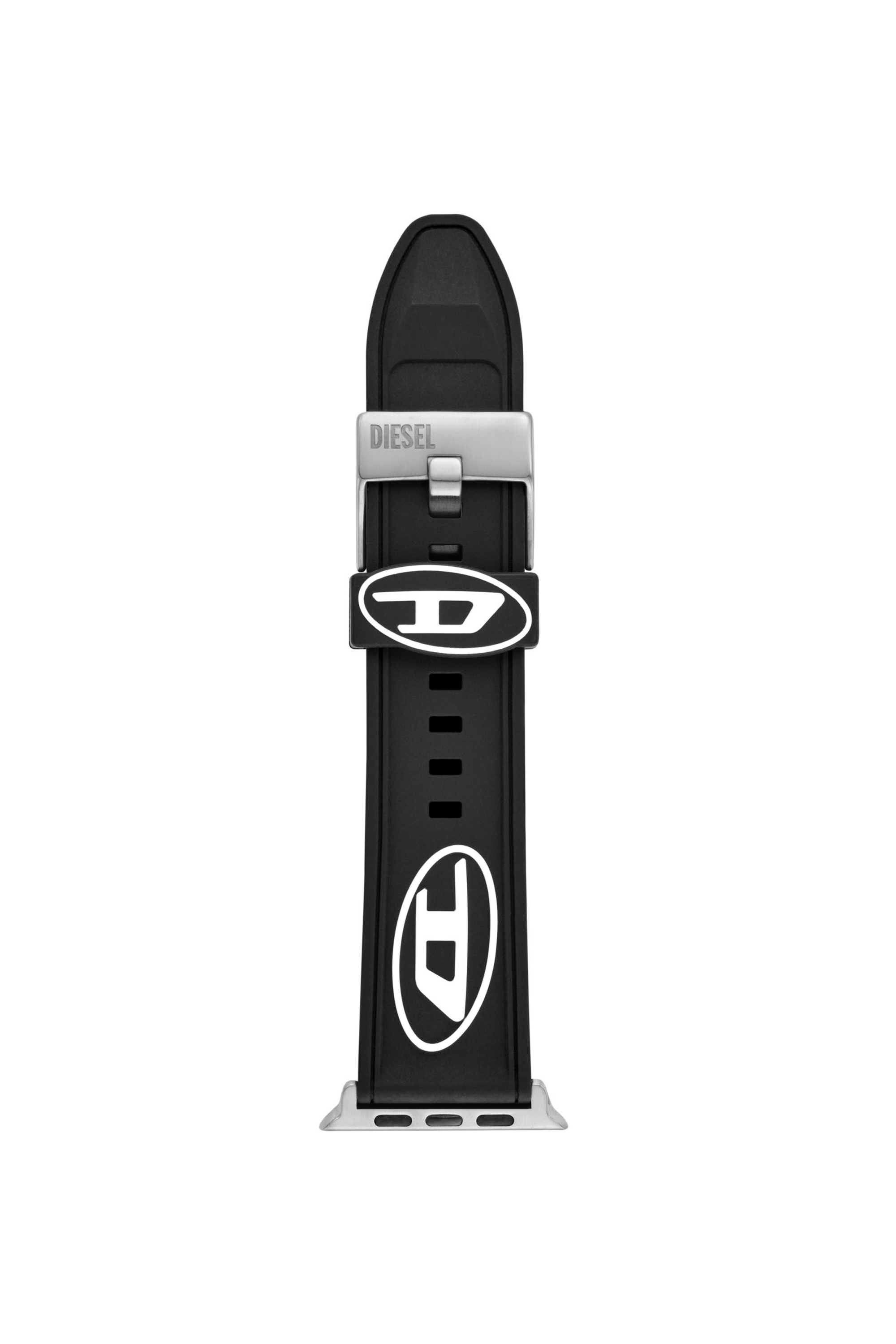Diesel - DSS0018, Unisex's Apple Watch用バンド in ブラック - 1