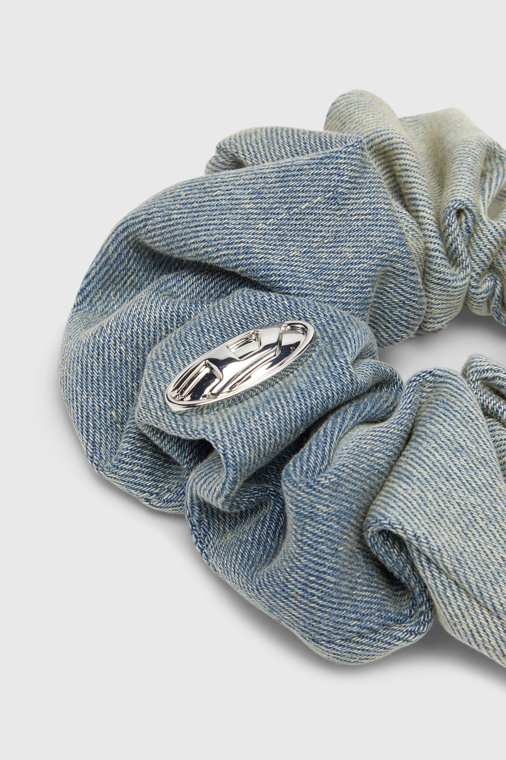 Diesel - BANGLE SCRUNCHIE, Female's シュシュ in ライトブルー - 2