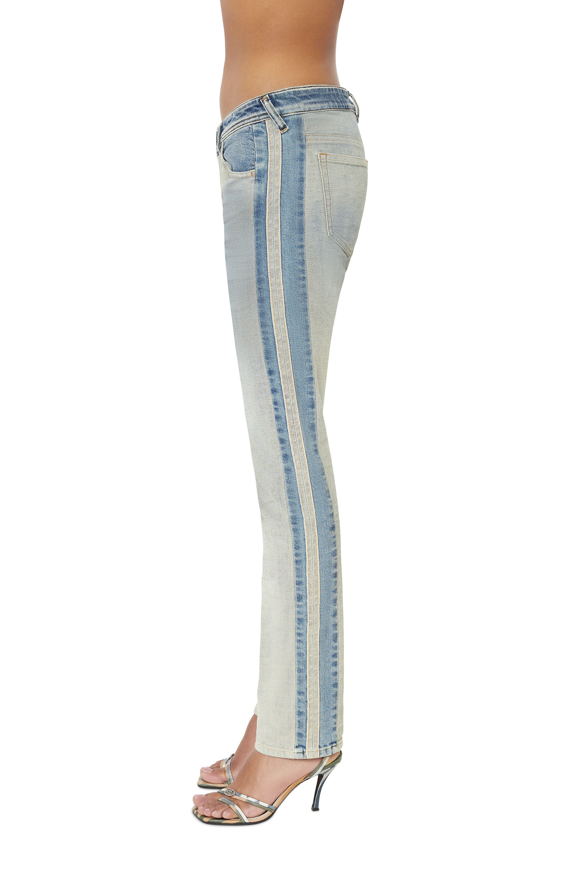 Diesel - Straight Jeans 2002 09E20, ミディアムブルー - Image 4