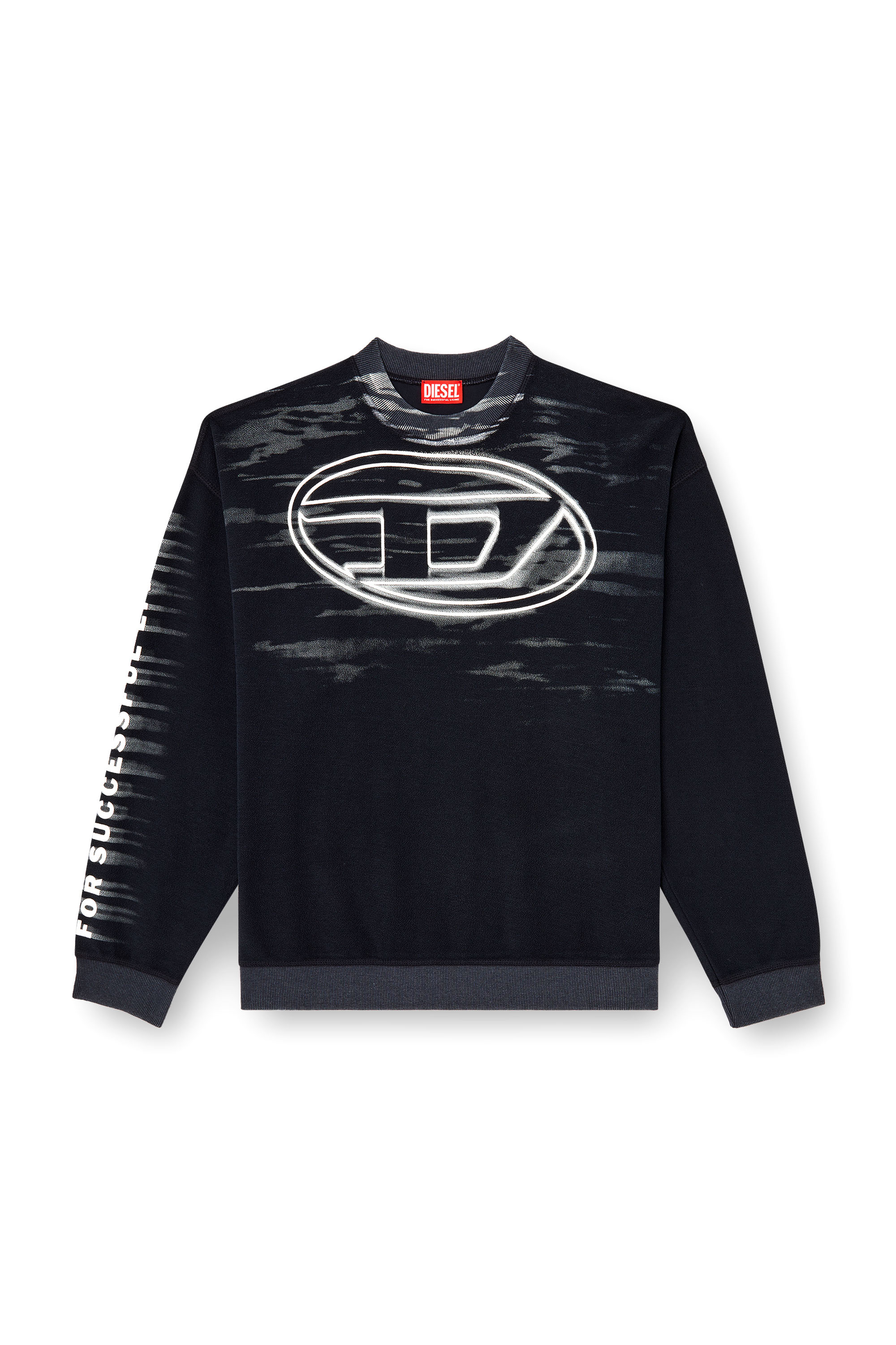 Diesel - S-BOXT-T1, Male's プルオーバースウェット in ダークブルー - 2