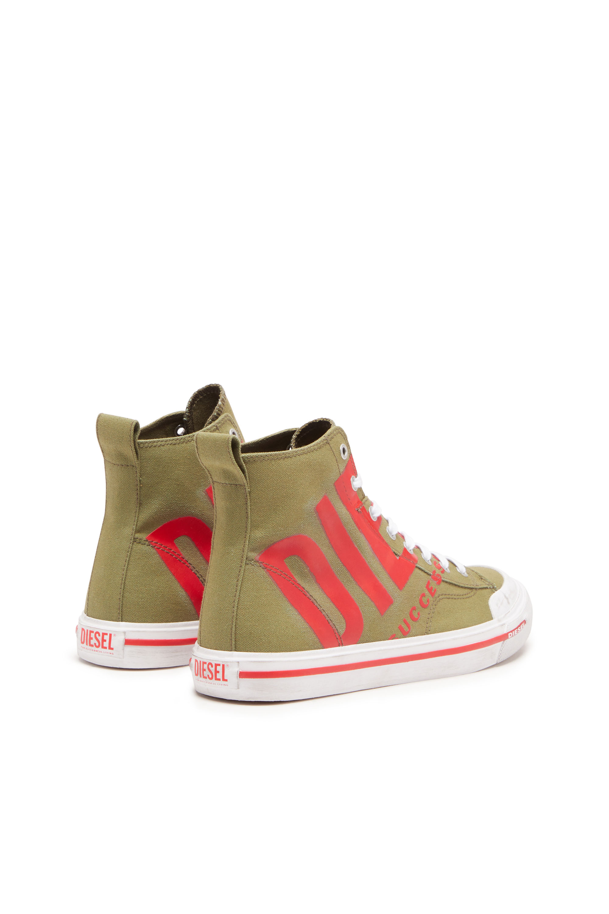 Diesel - S-ATHOS MID X, グリーン/レッド - Image 3