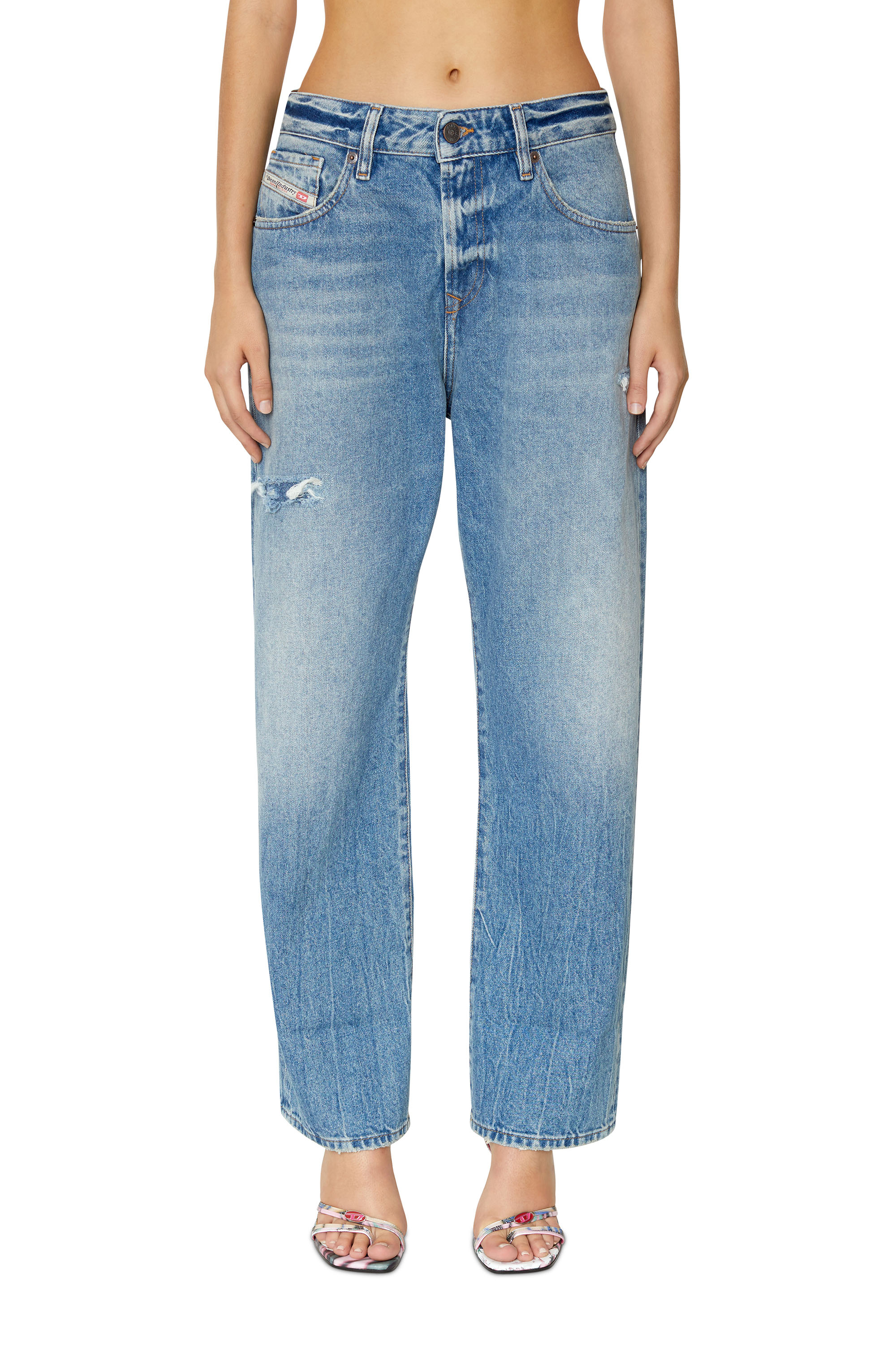 Diesel - Straight Jeans 1999 D-Reggy 09D97, ライトブルー - Image 1