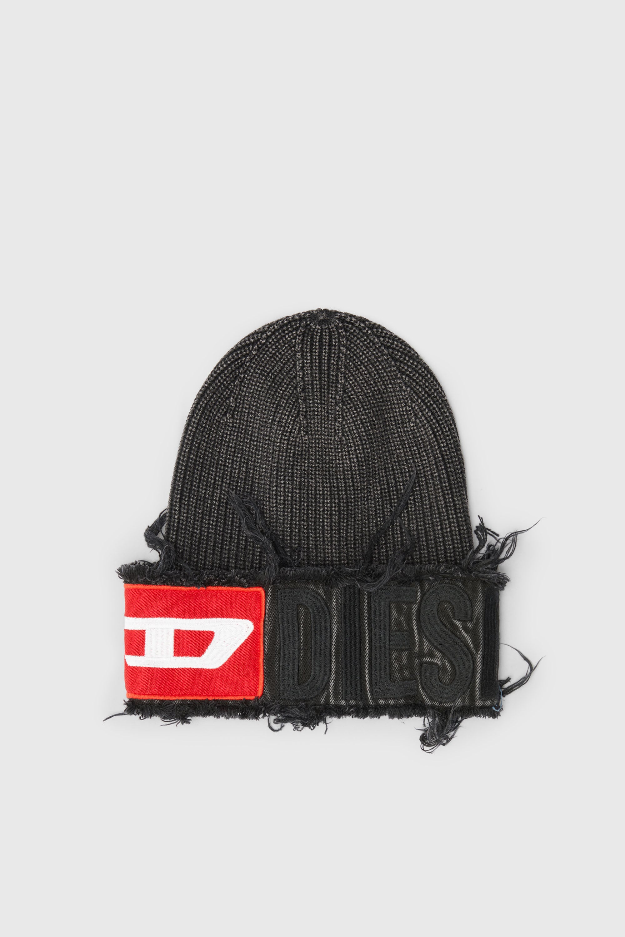 Diesel - K-FROK, Unisex's ニットキャップ in ブラック - 1
