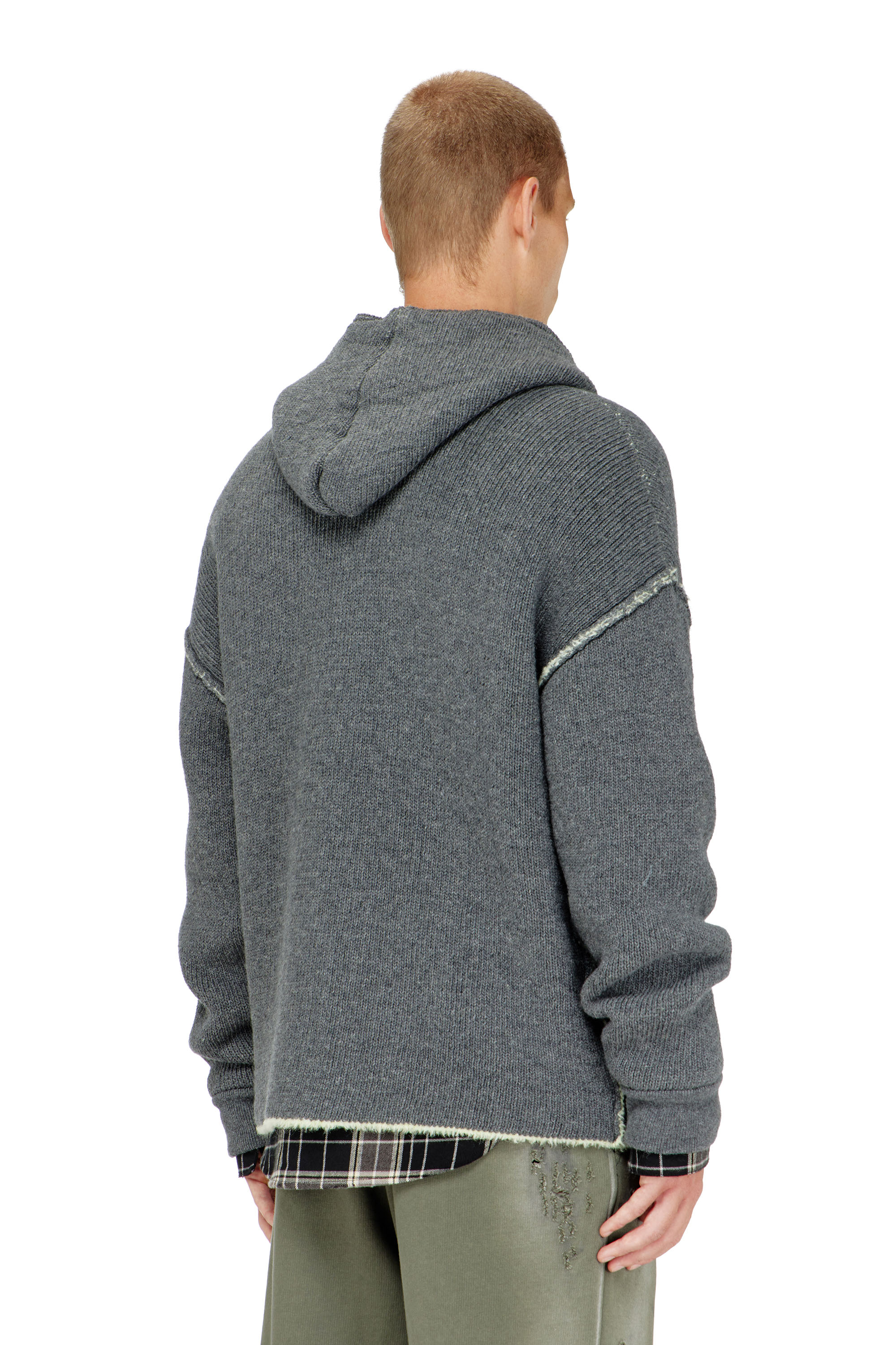 Diesel - K-BOUBBY, Male's ジップアップカーディガン in null - 3