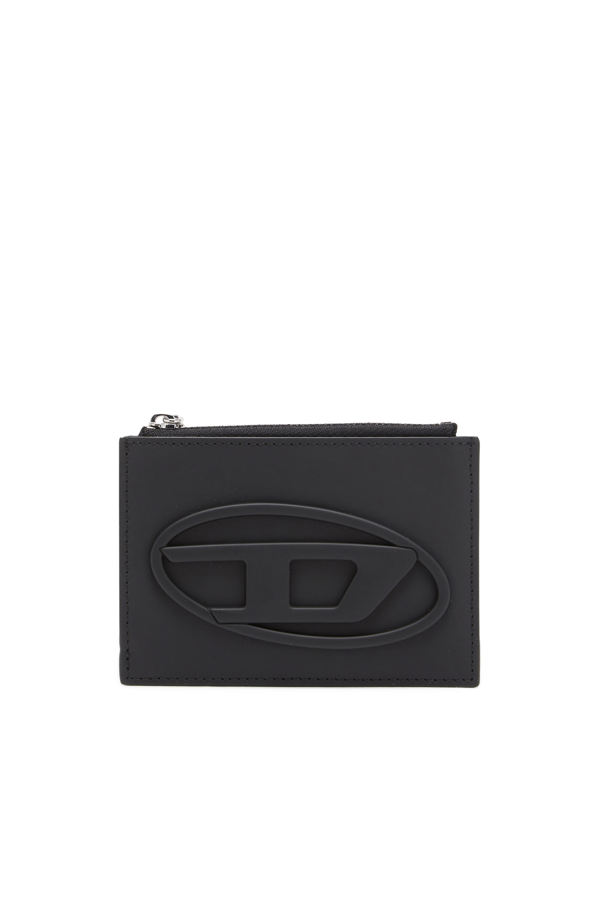 Diesel - 1DR CARD HOLDER I, Female's Card holder in matte leather in ブラック - 1