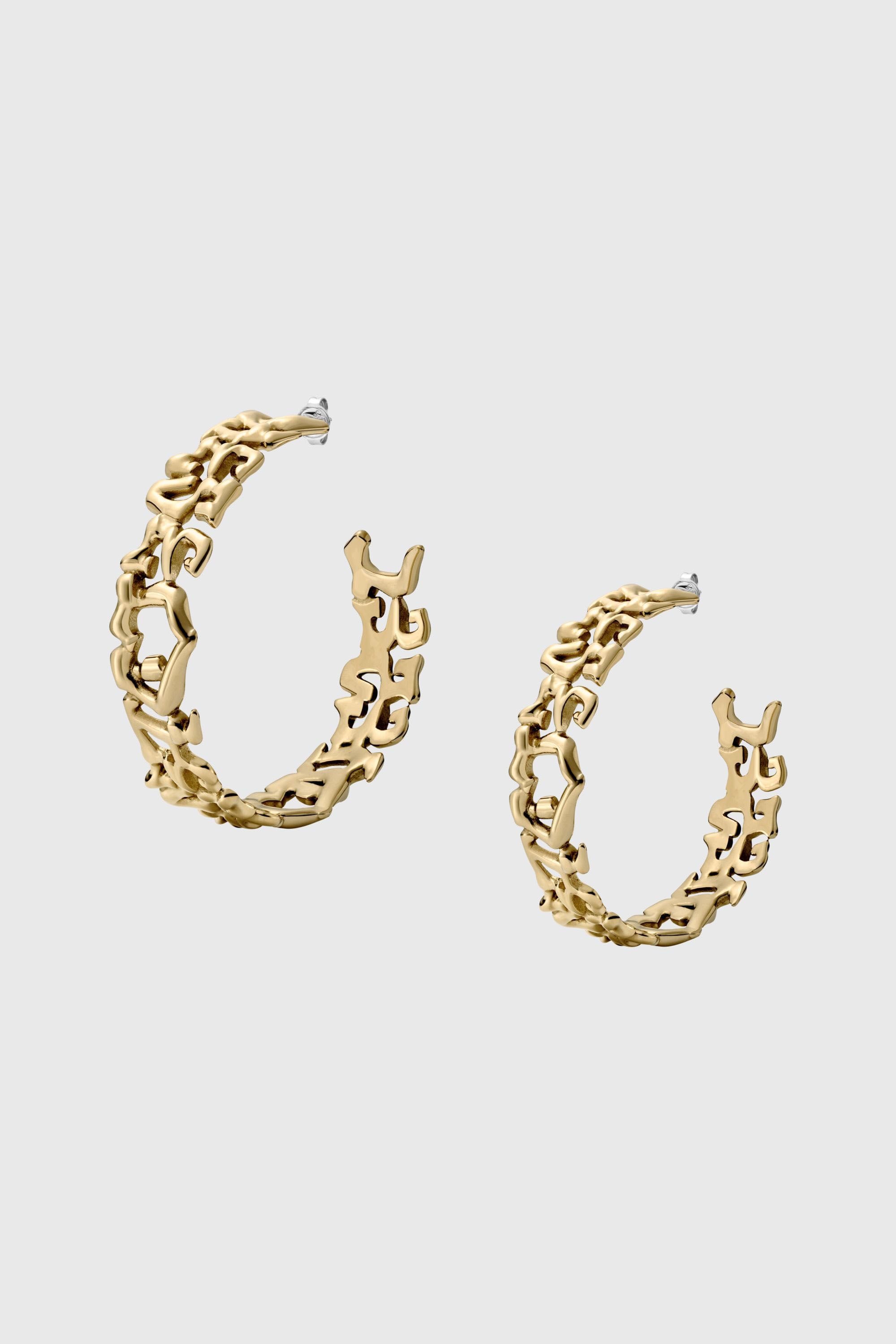 Diesel - DX1656710 JEWELLERY, Unisex's ピアス（両耳用） in ゴールド - 1