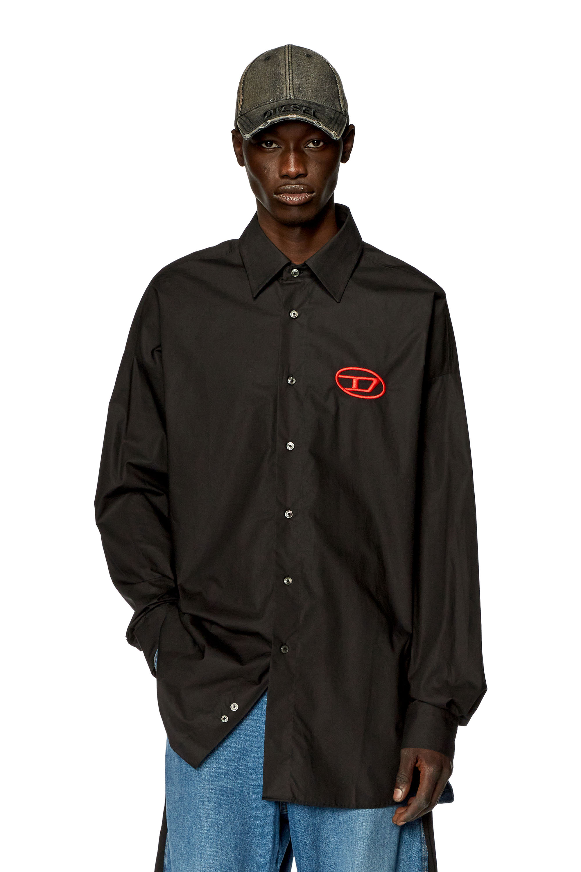 Diesel - S-DOU-PLAIN, ブラック - Image 1