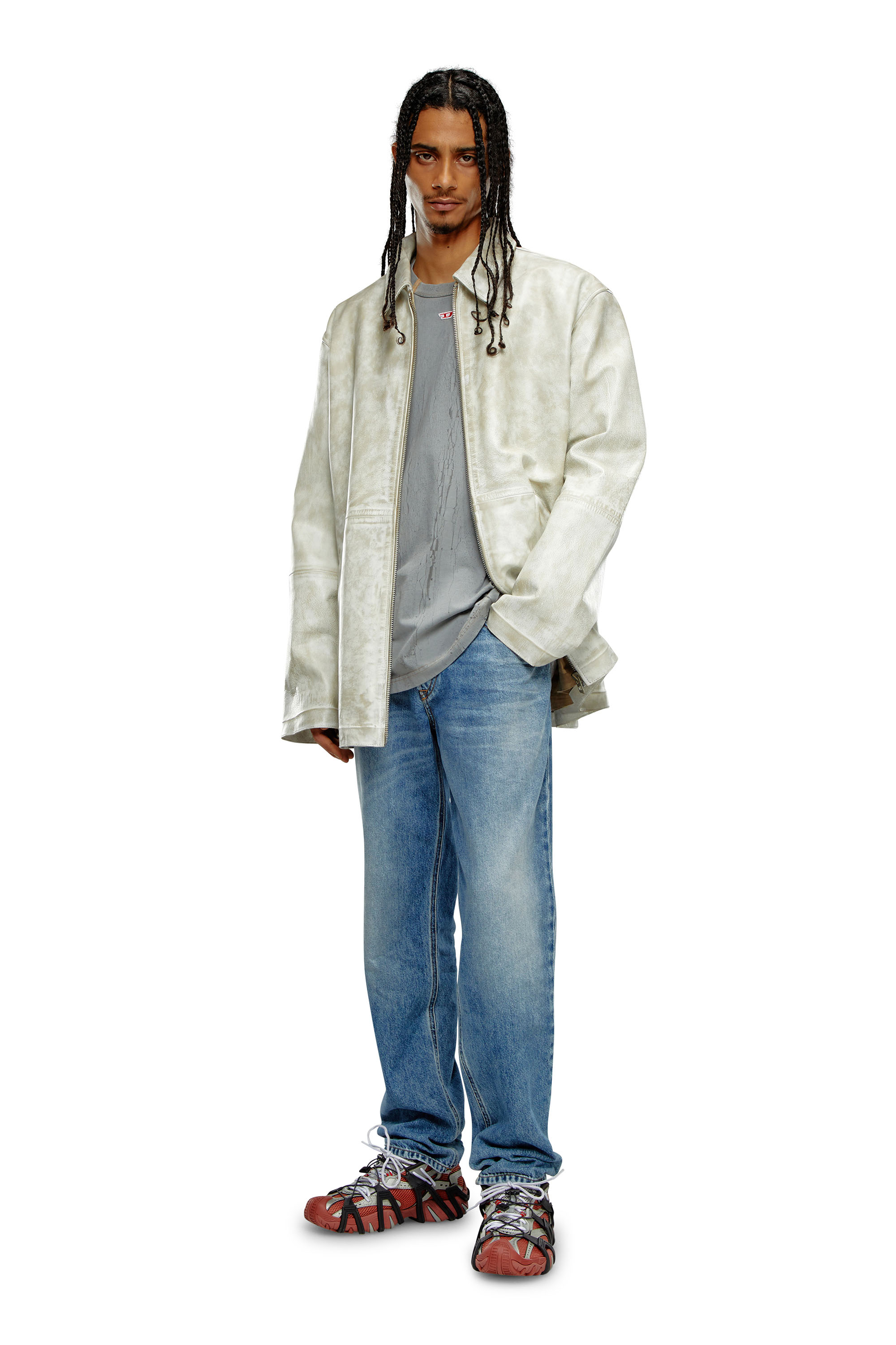 Diesel - Tapered Jeans 2023 D-Finitive 09H95, ミディアムブルー - Image 2