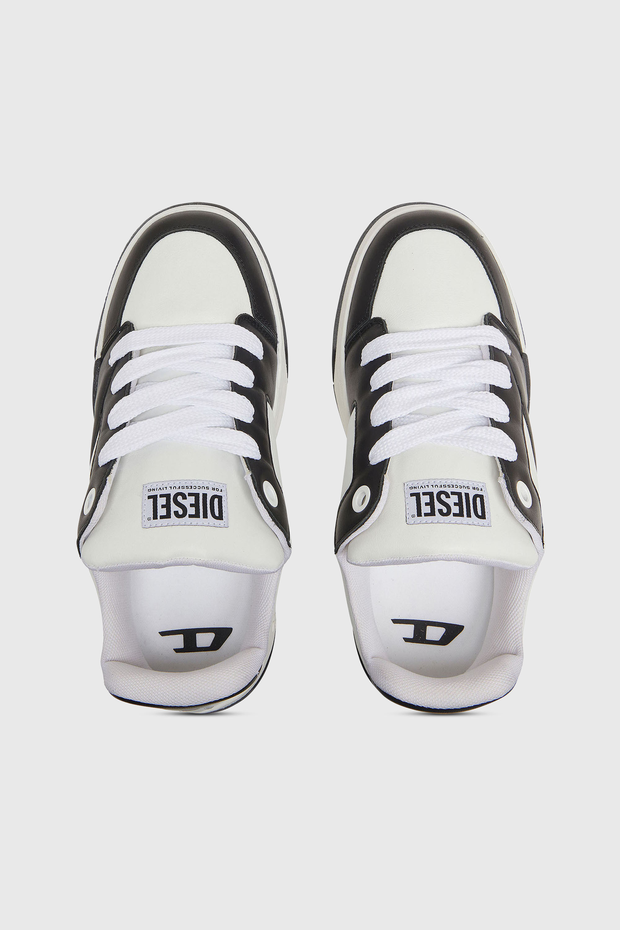 Diesel - S-D-OLLIE LOW W, Female's ローカットスニーカー in ホワイト/ブラック - 5