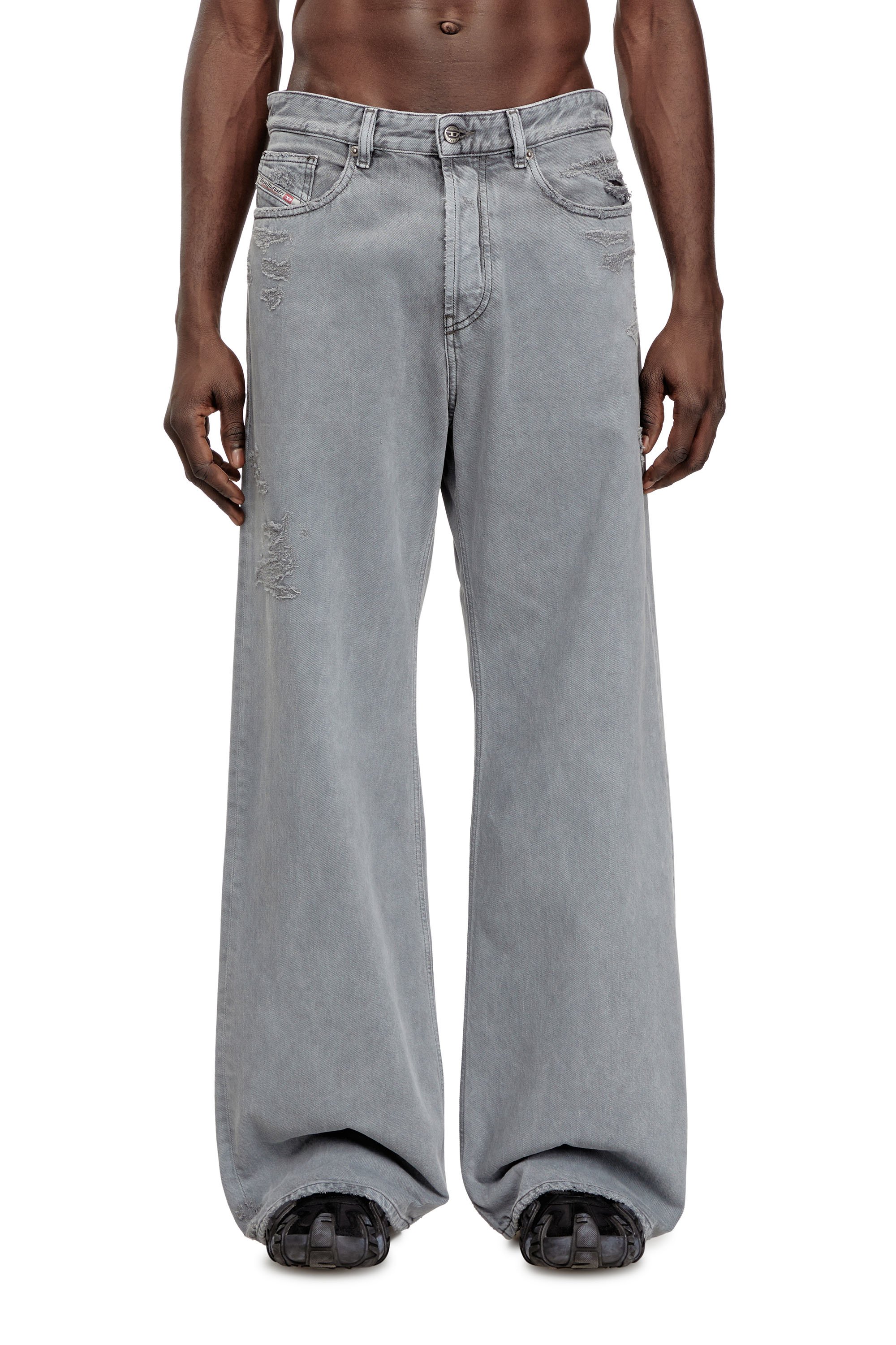 Diesel - Male's Relaxed Jeans D-Rise 09N26, グレー - 1