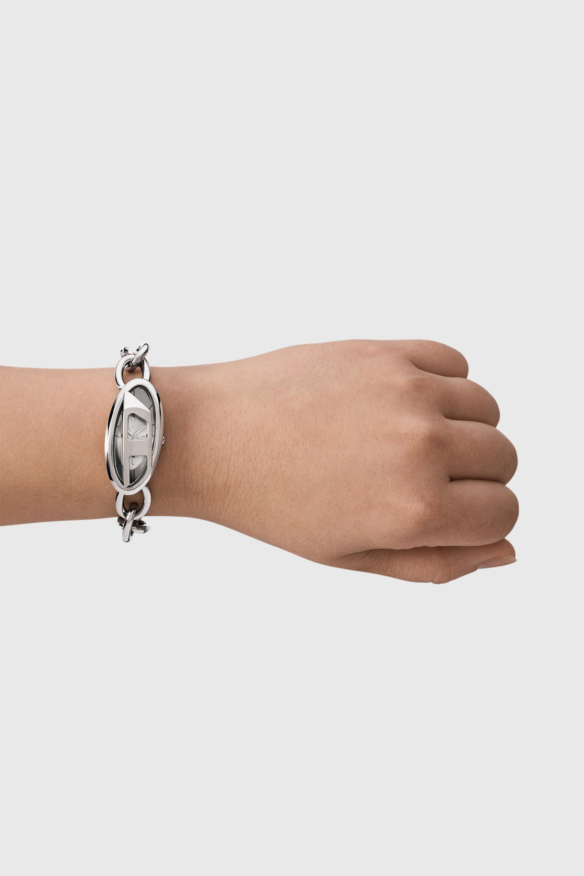 DZ5609 WATCH D-Era Two -Hand Stainless Steel Watch｜シルバー
