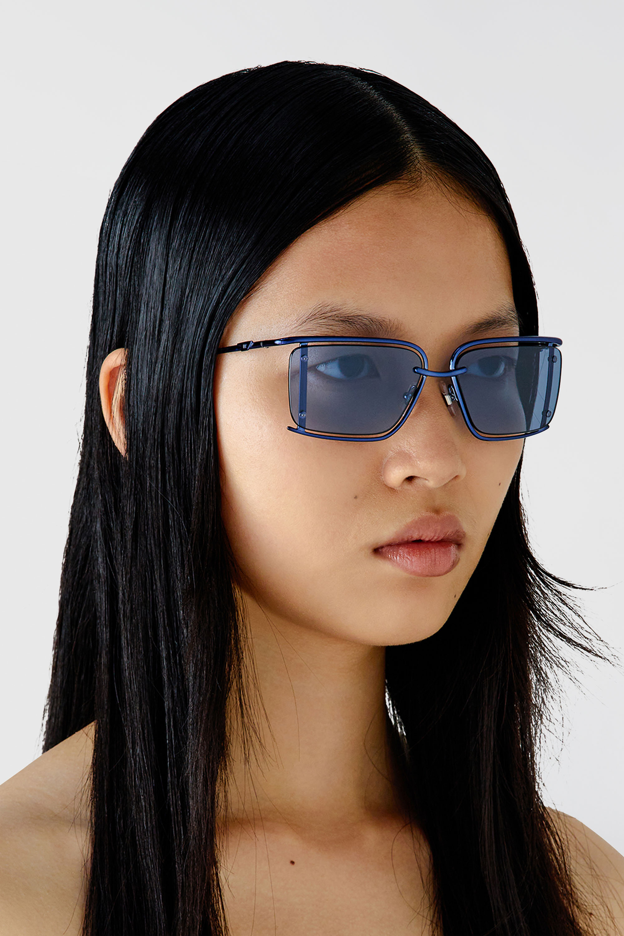 Diesel - 0DL1002, Unisex's サングラス in ブルー - 6