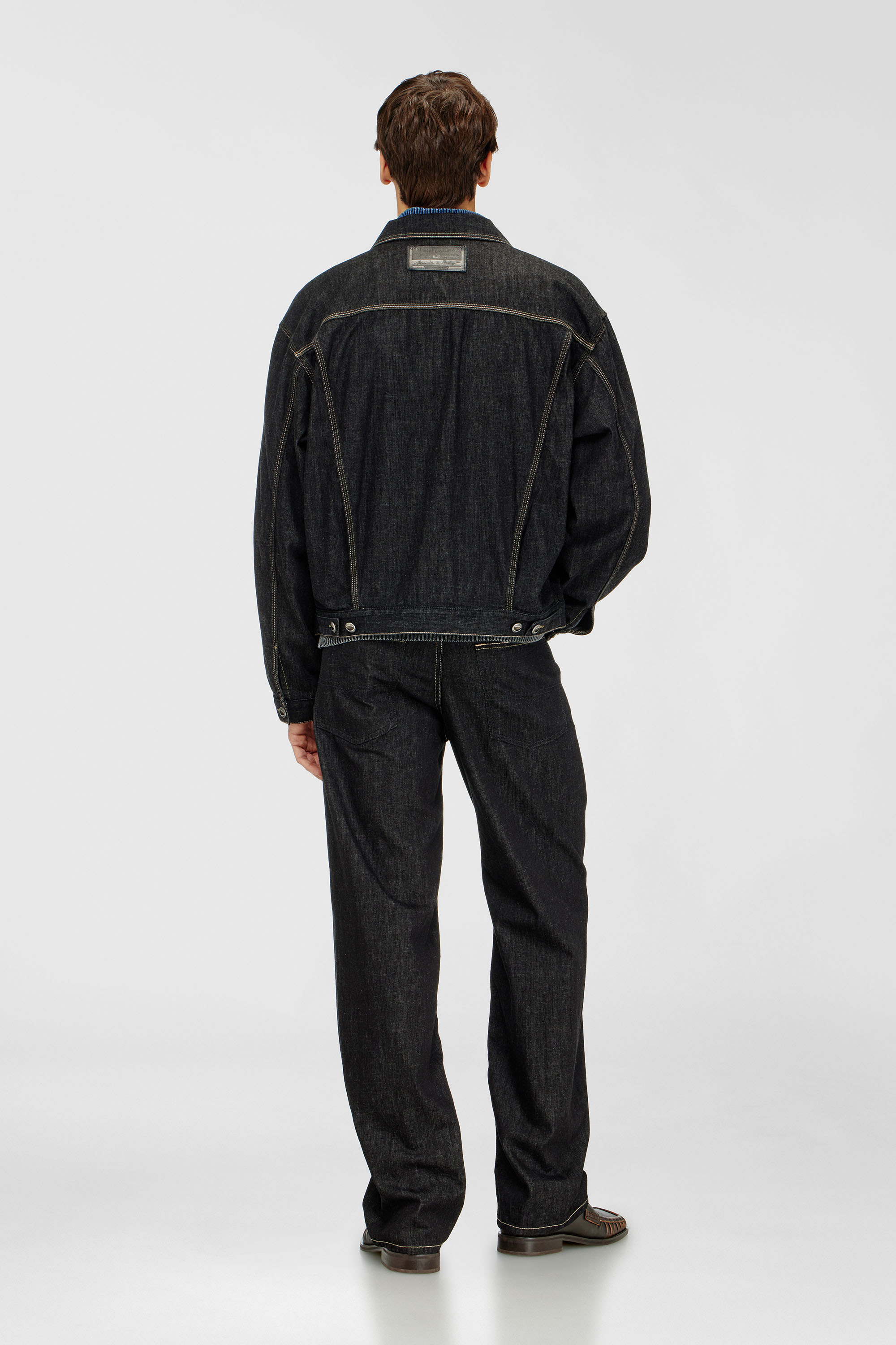 Diesel - Male's Relaxed Jeans 2001 D-Macro 09R42, ブラック/ダークグレー - 4
