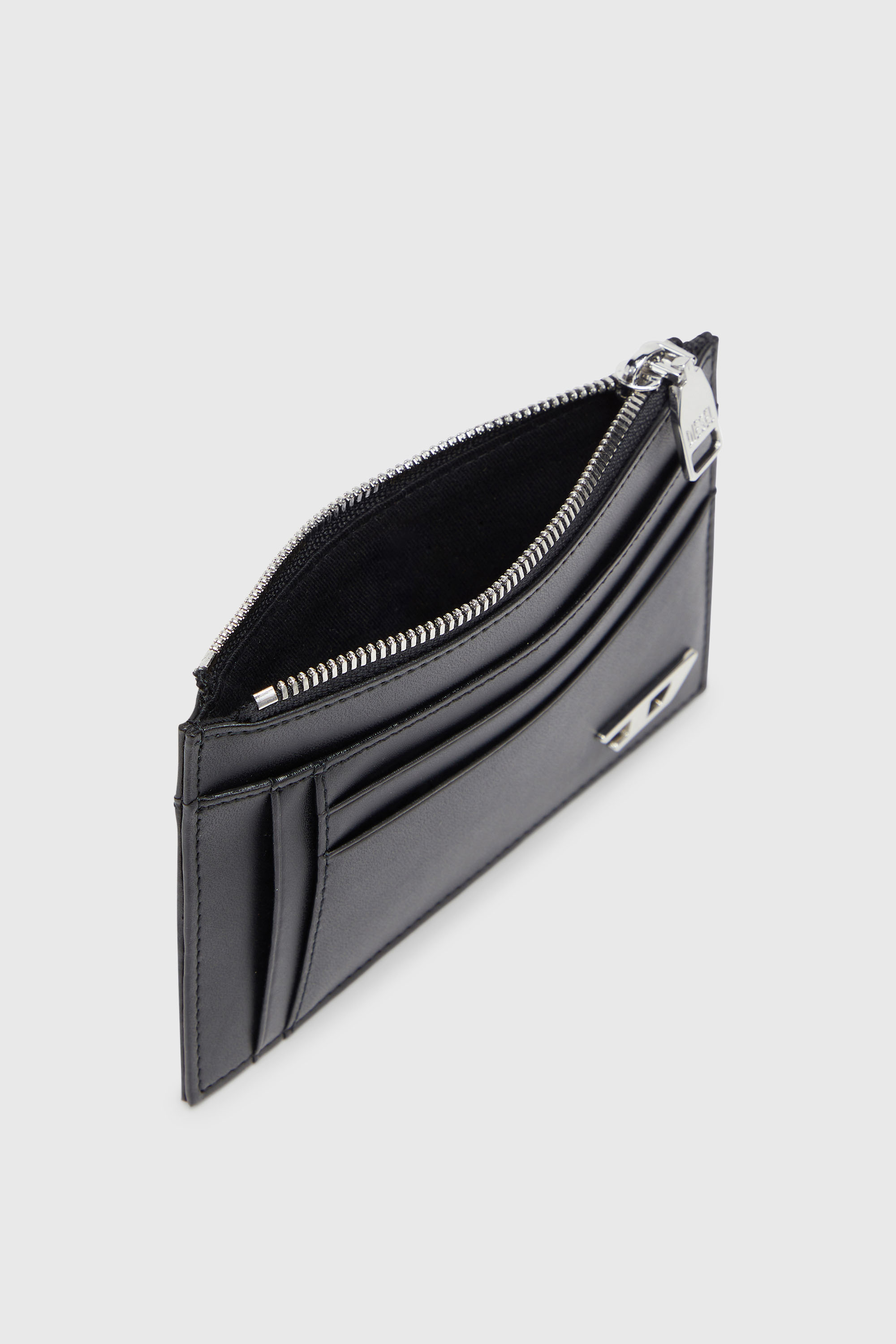Diesel - D-LOGO 2.0 CARD CASE VI, Male's フラグメントケース in ブラック - 3