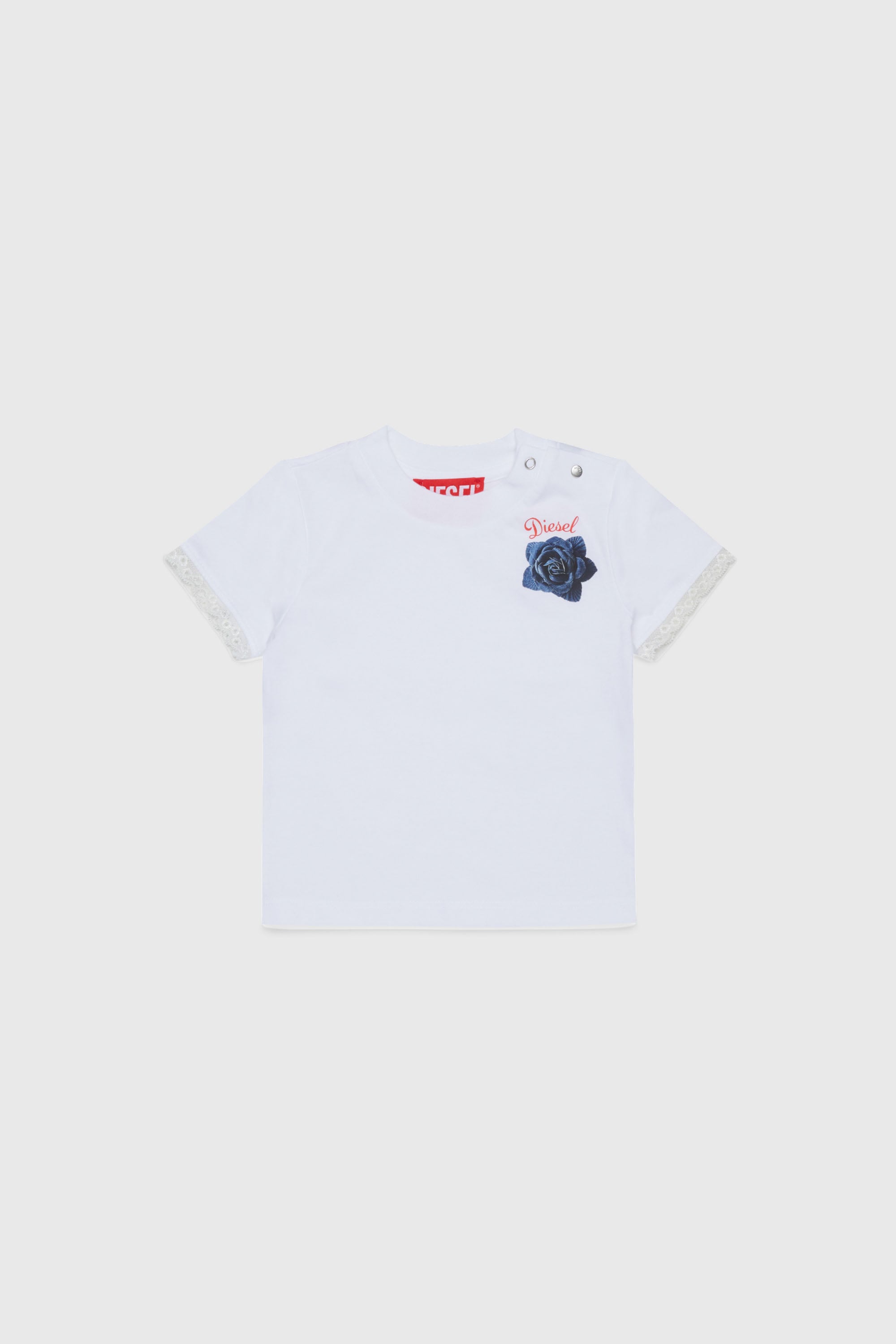 Diesel - TROSEZB, Female's Tシャツ in ホワイト - 1