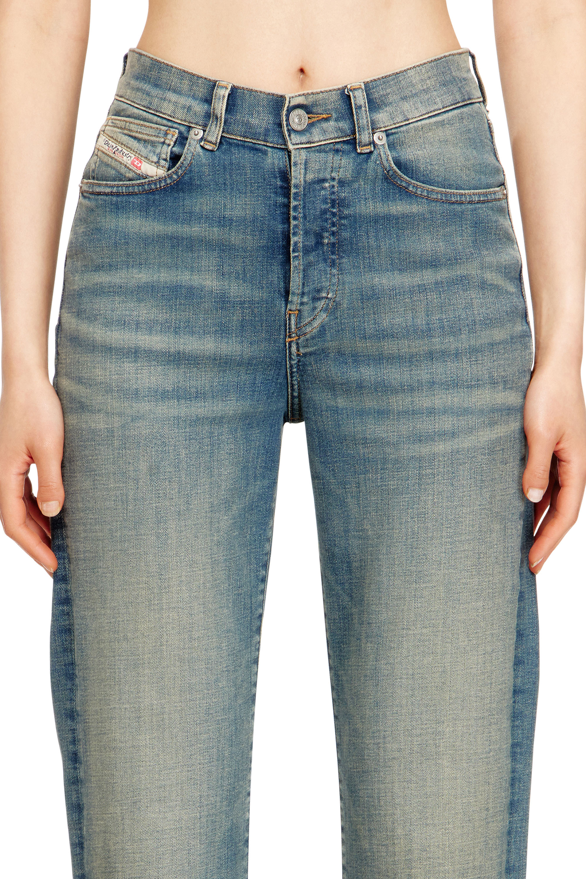 Diesel - Female's Regular Jeans 1971 D-Sent 09N32, ミディアムブルー - 4