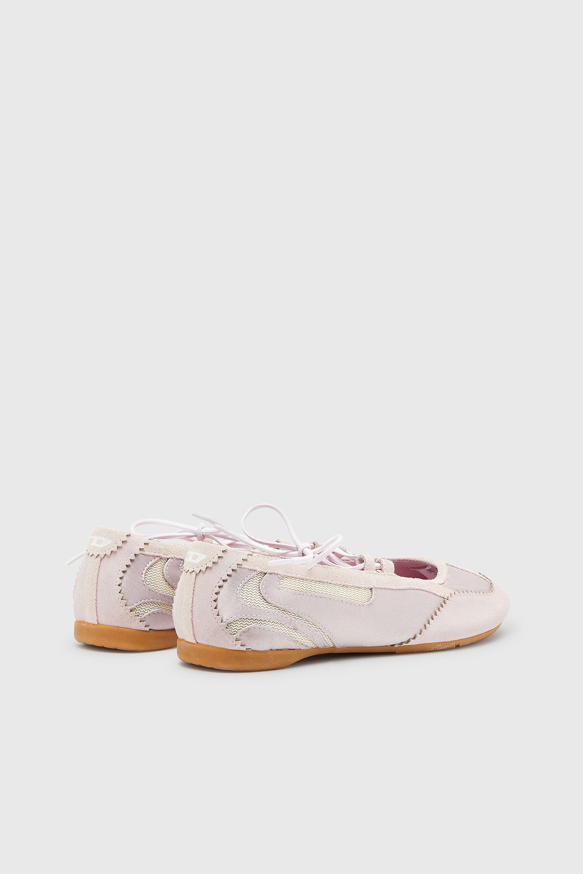 D-MILE BALLERINA LACE UP II W バレエスニーカー｜ピンク｜ウィメンズ